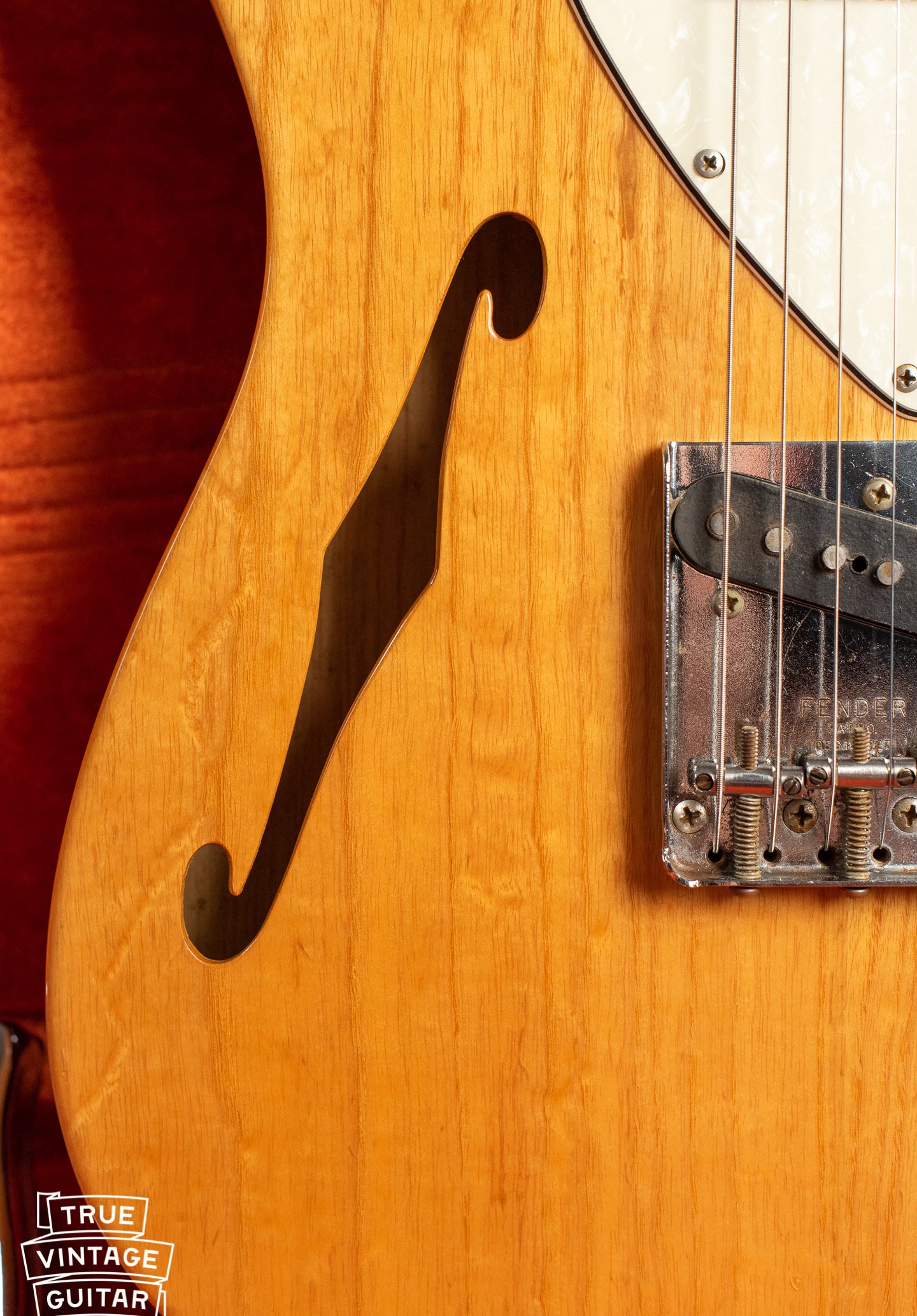 1969 Fender Telecaster Thinline F hole