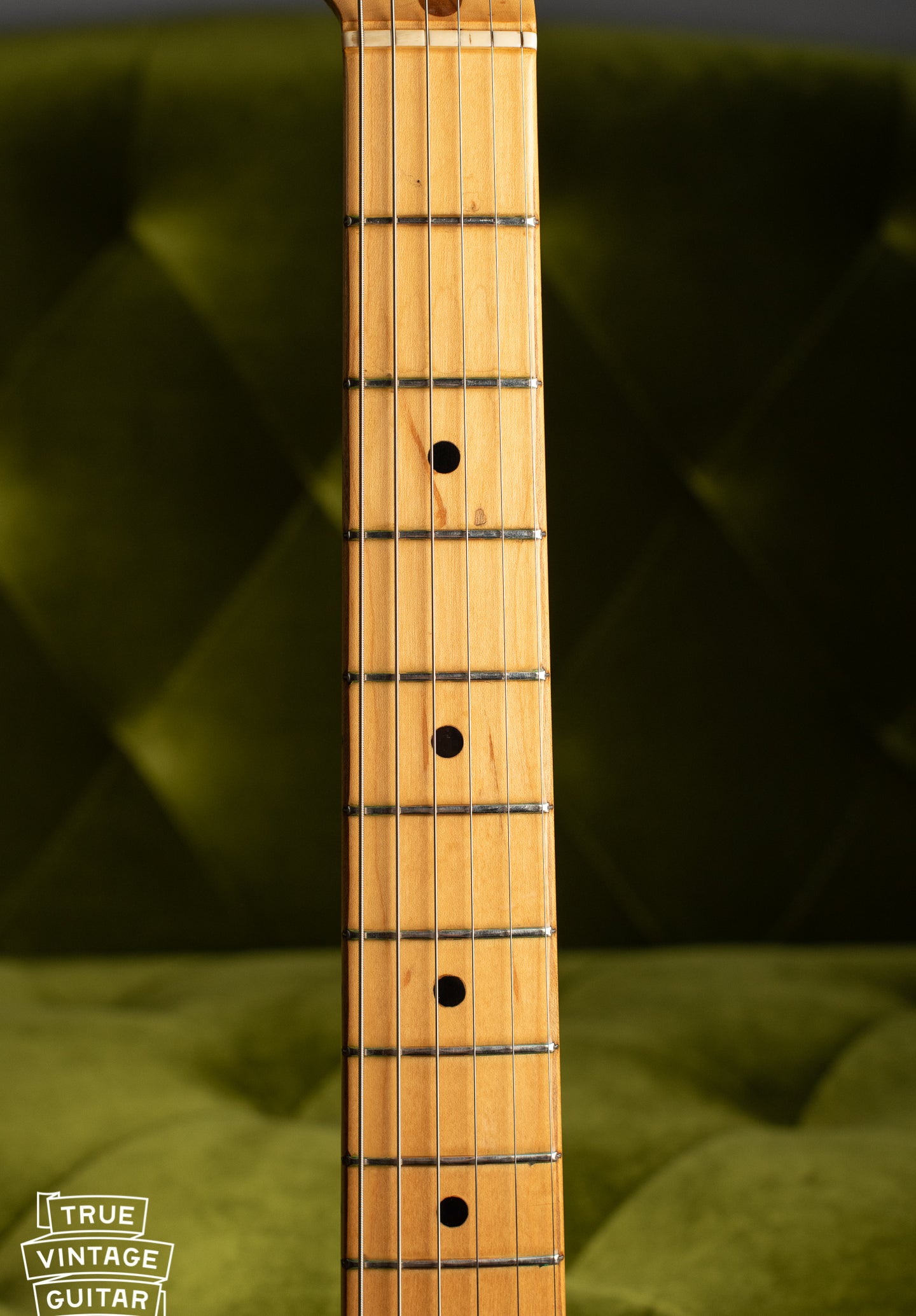 1969 Fender Telecaster Thinline fretboard