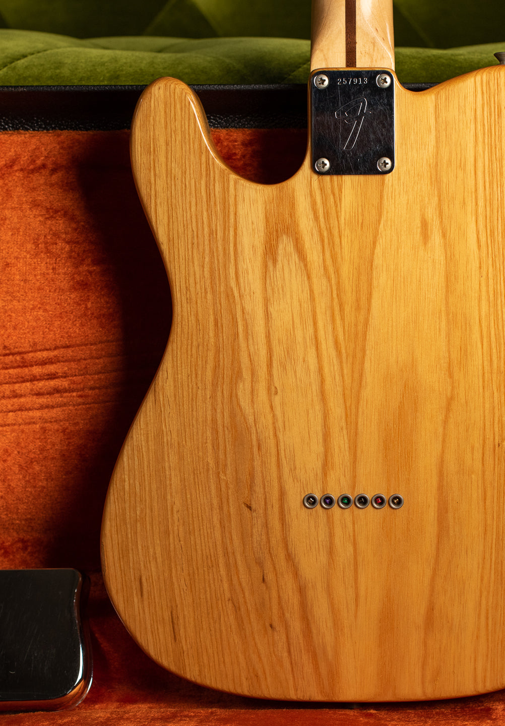 1969 Fender Telecaster Thinline, back Ash body