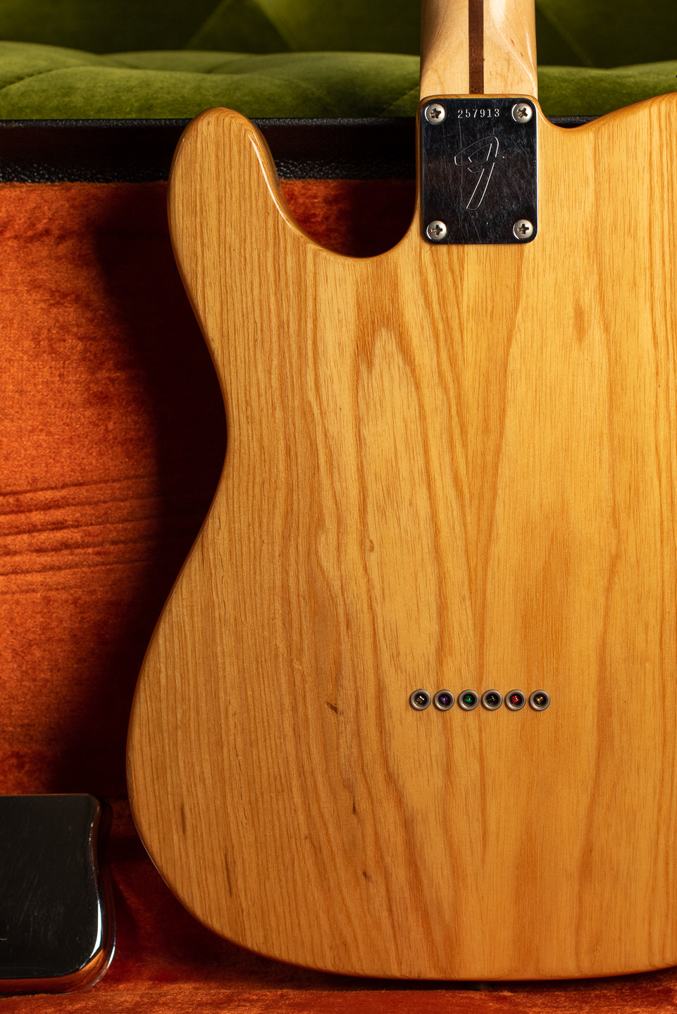 1969 Fender Telecaster Thinline, back Ash body