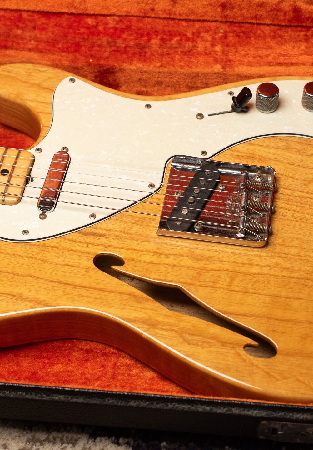 1969 Fender Telecaster Thinline Ash body in original case