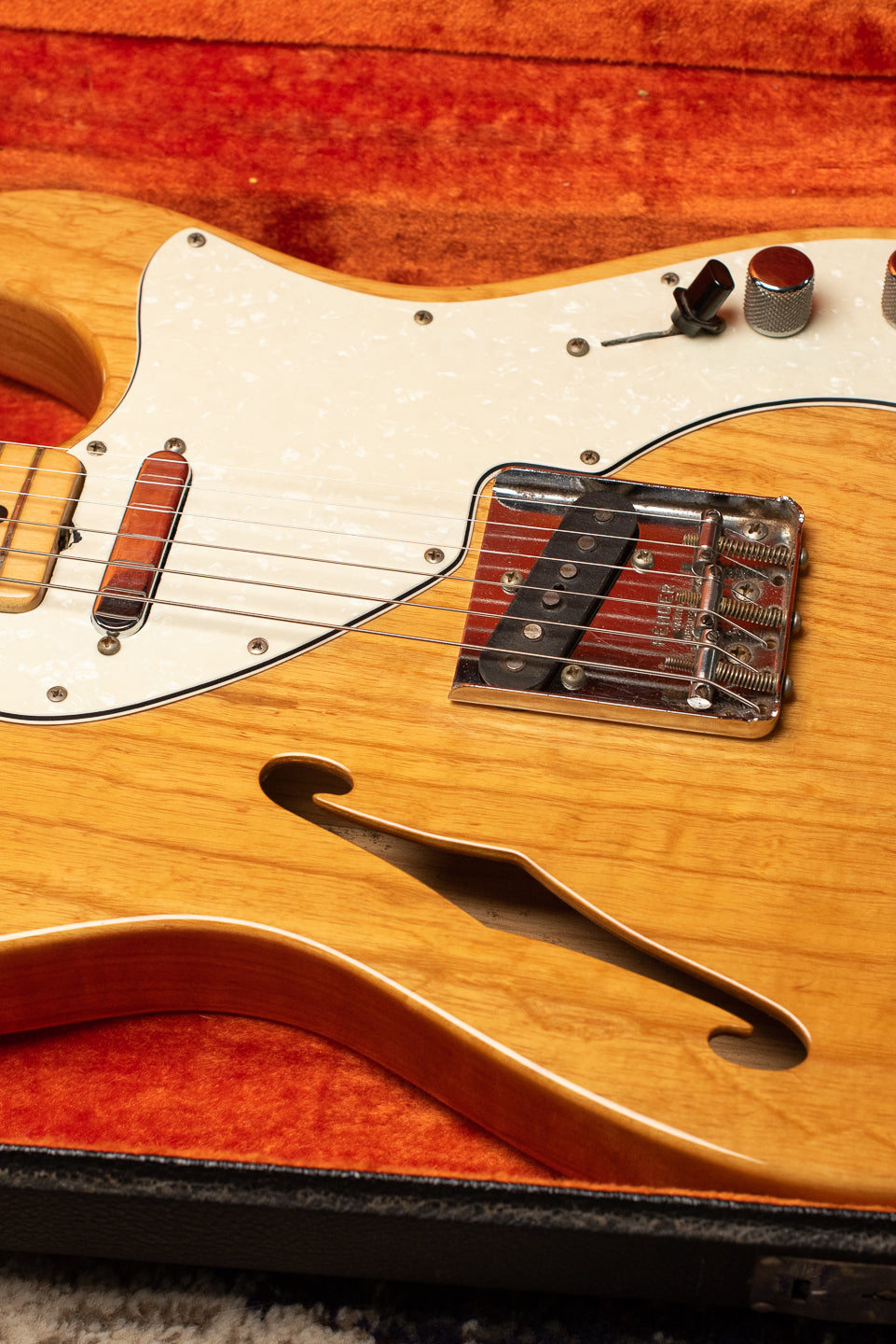 1969 Fender Telecaster Thinline Ash body in original case