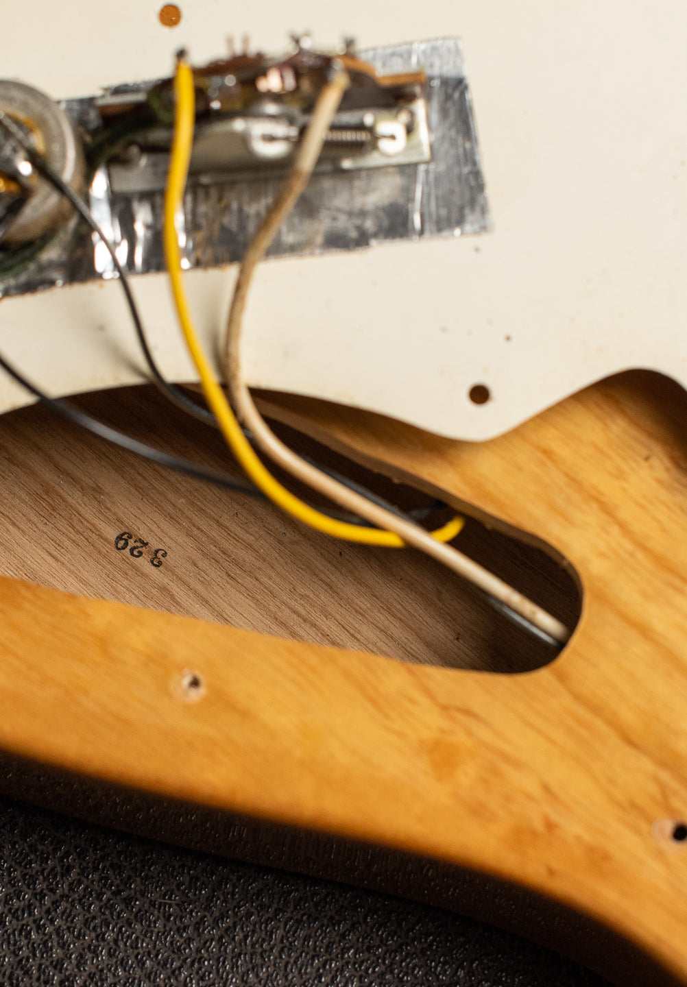 1969 Fender Telecaster Thinline body stamp