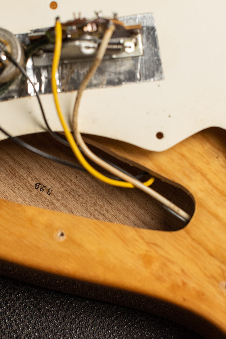 1969 Fender Telecaster Thinline body stamp