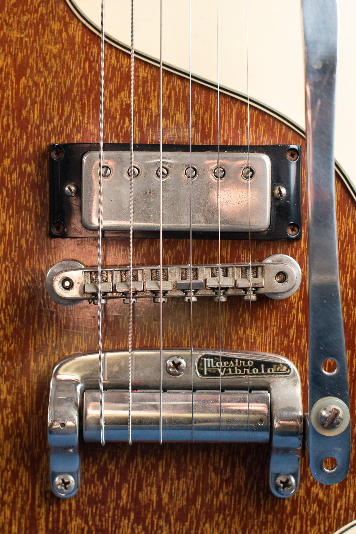 1965 Epiphone Wilshire Red Fox Maestro Vibrola