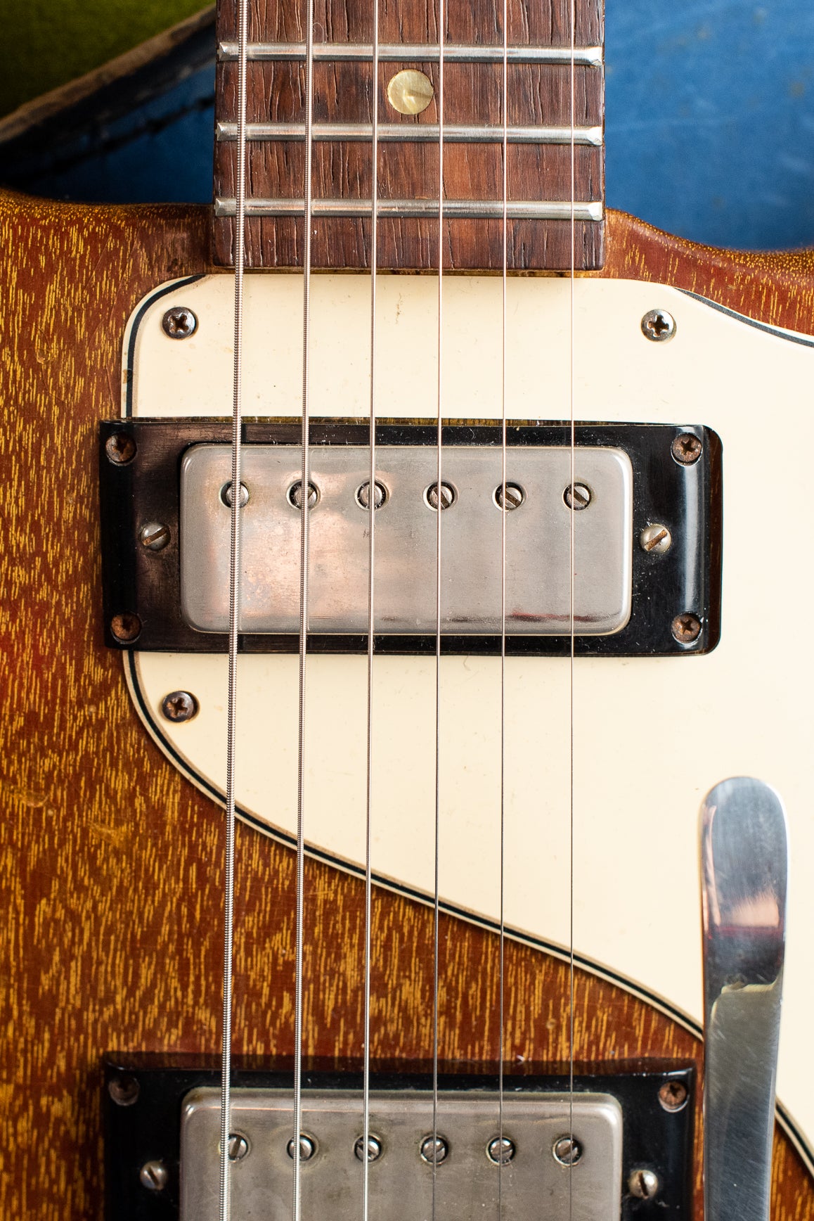1965 Epiphone Wilshire Red Fox neck pickup