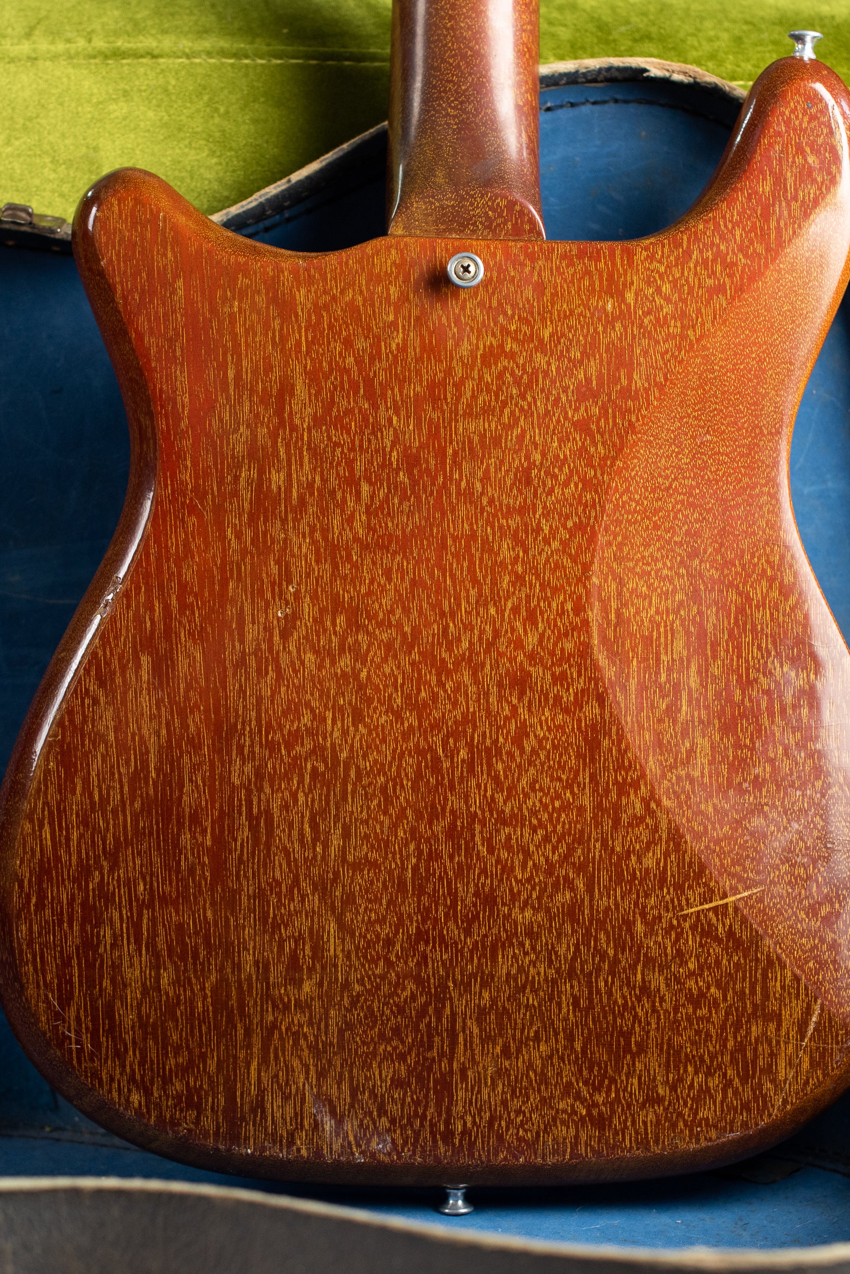 1965 Epiphone Wilshire Red Fox, back