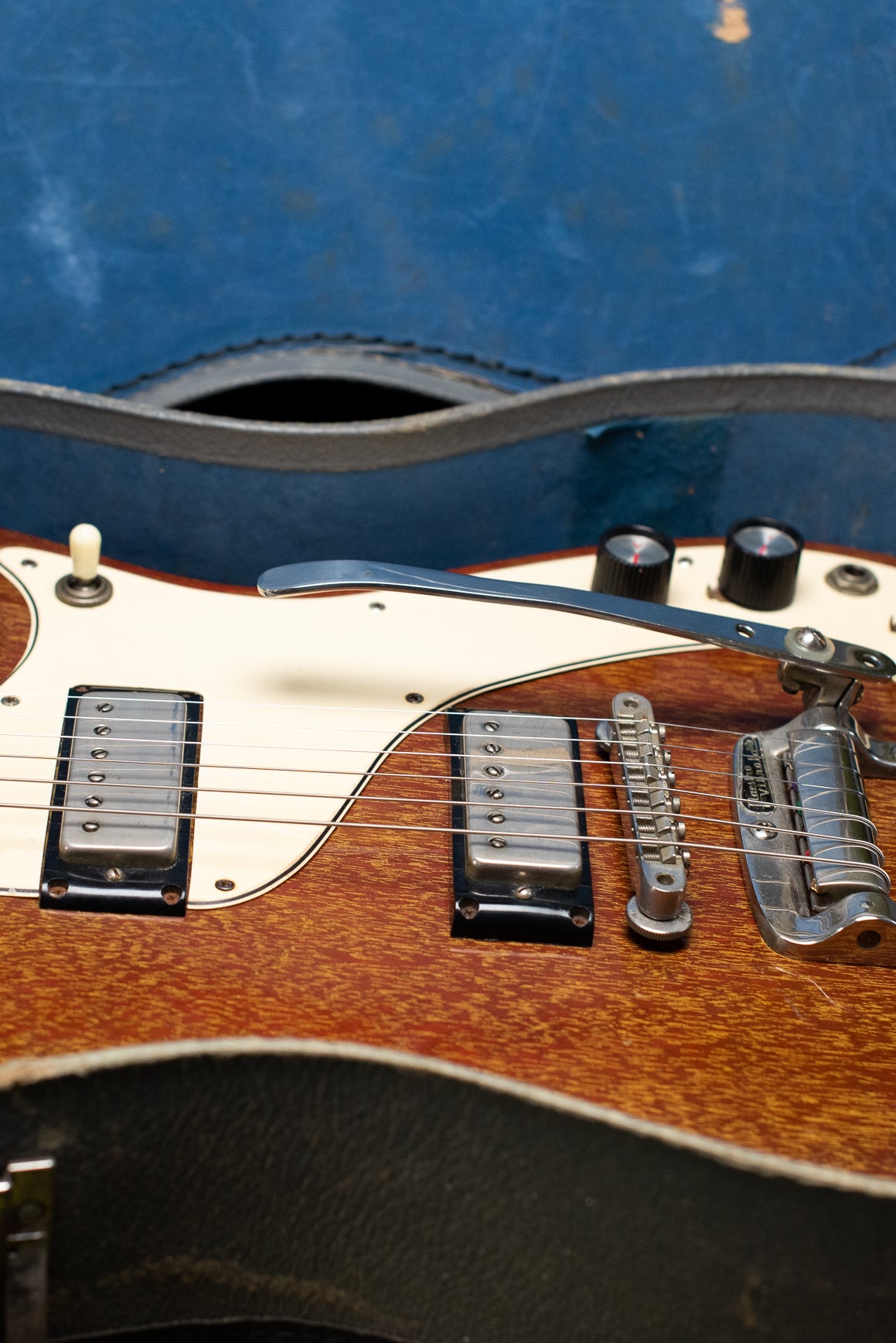 1965 Epiphone Wilshire Red Fox, in case