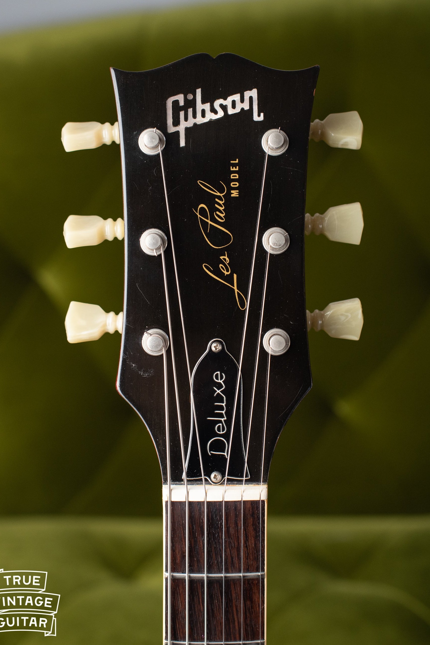1970 Gibson Les Paul Deluxe headstock