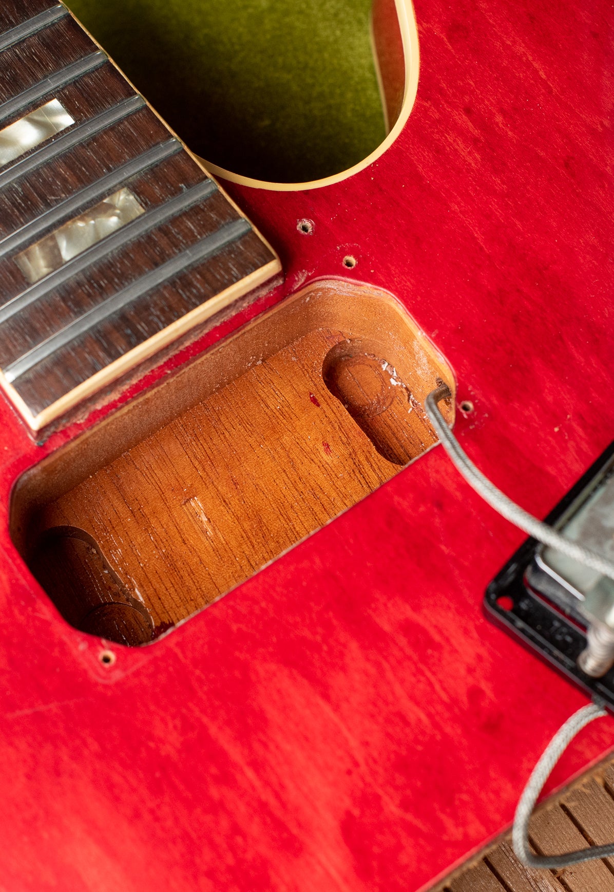 Neck Pocket, 1973 Gibson ES-335 TD Cherry