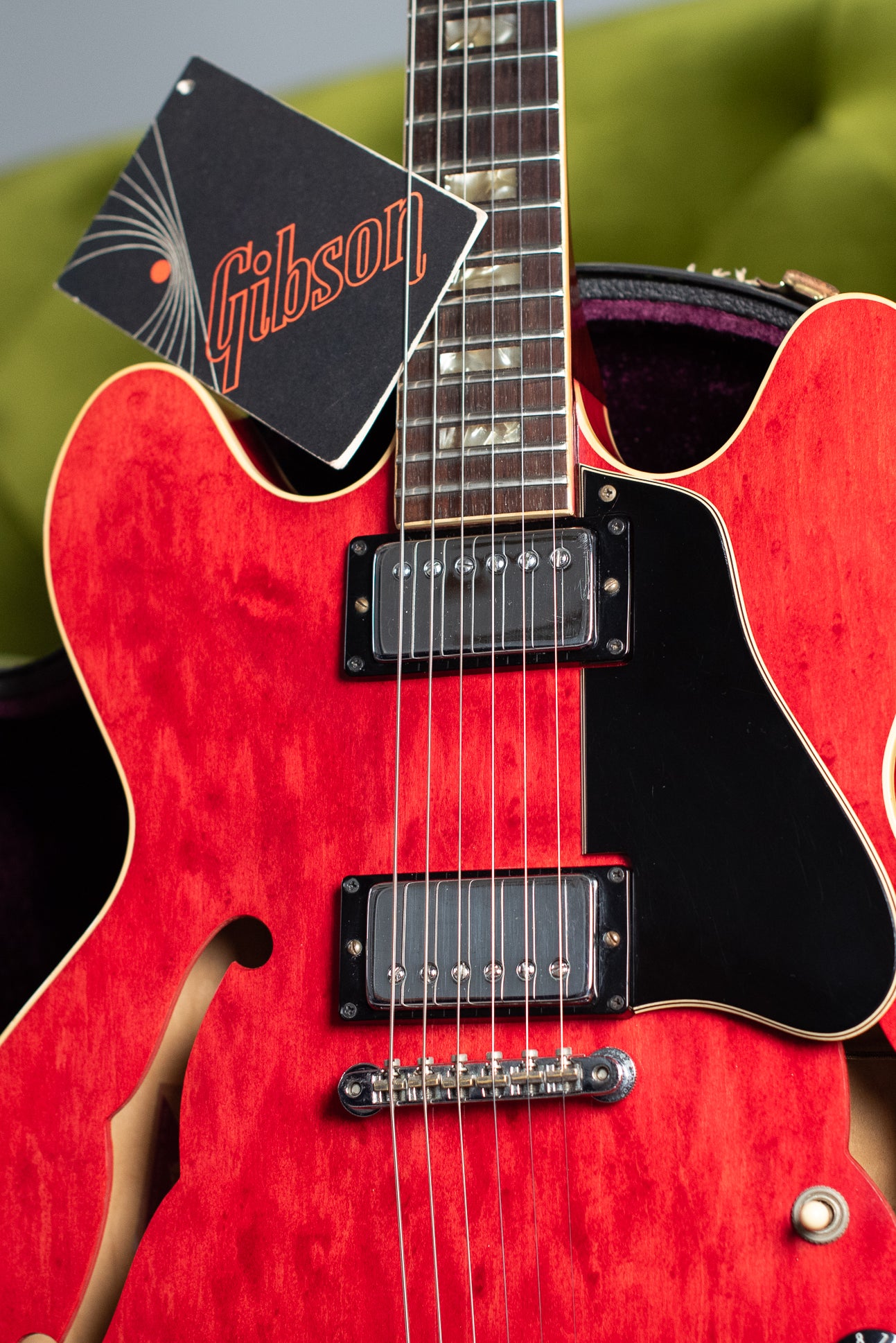 Humbucking pickups, 1973 Gibson ES-335 TD Cherry