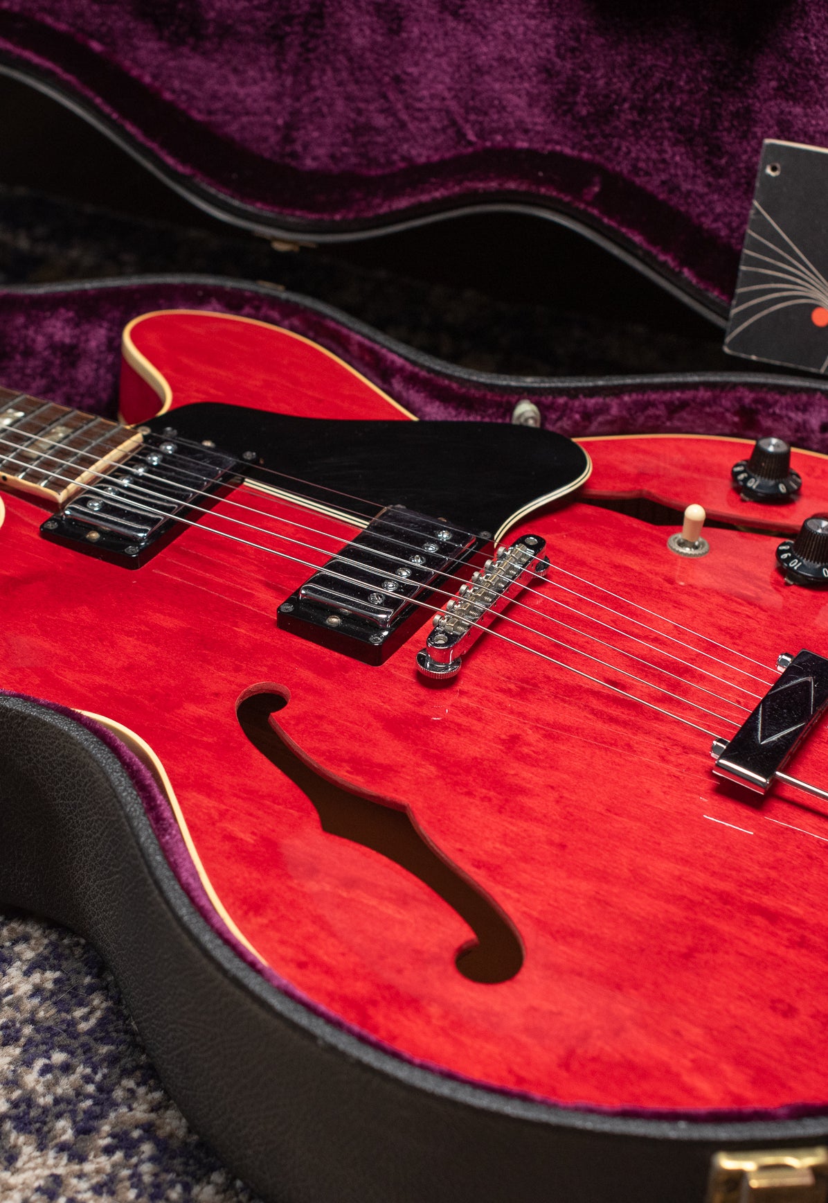 1973 Gibson ES-335 TD Cherry in original case
