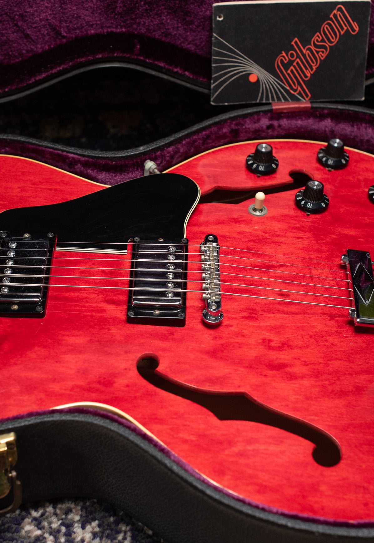 1973 Gibson ES-335 TD Cherry in original case