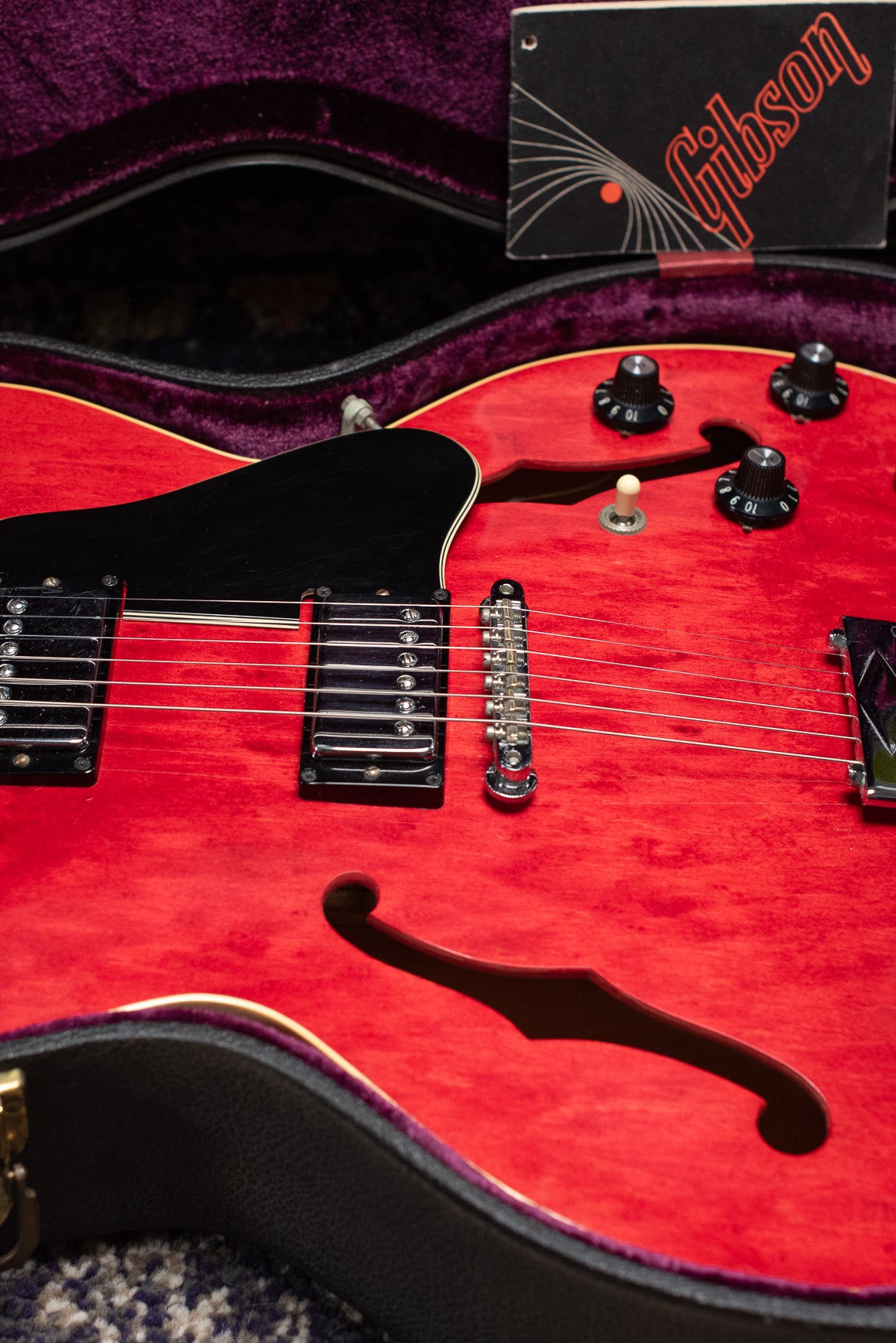 1973 Gibson ES-335 TD Cherry in original case