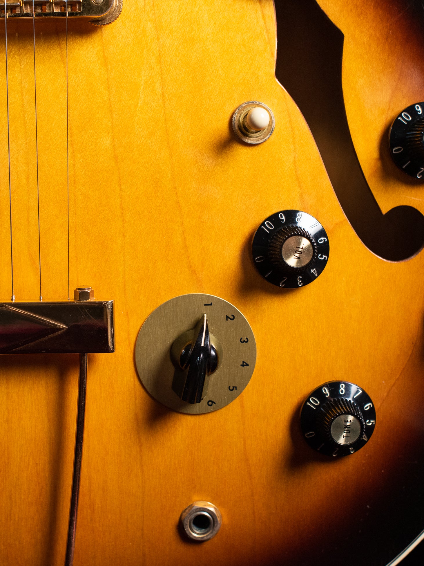 Stereo Varitone switch, 1976 Gibson ES-345 TD Sunburst
