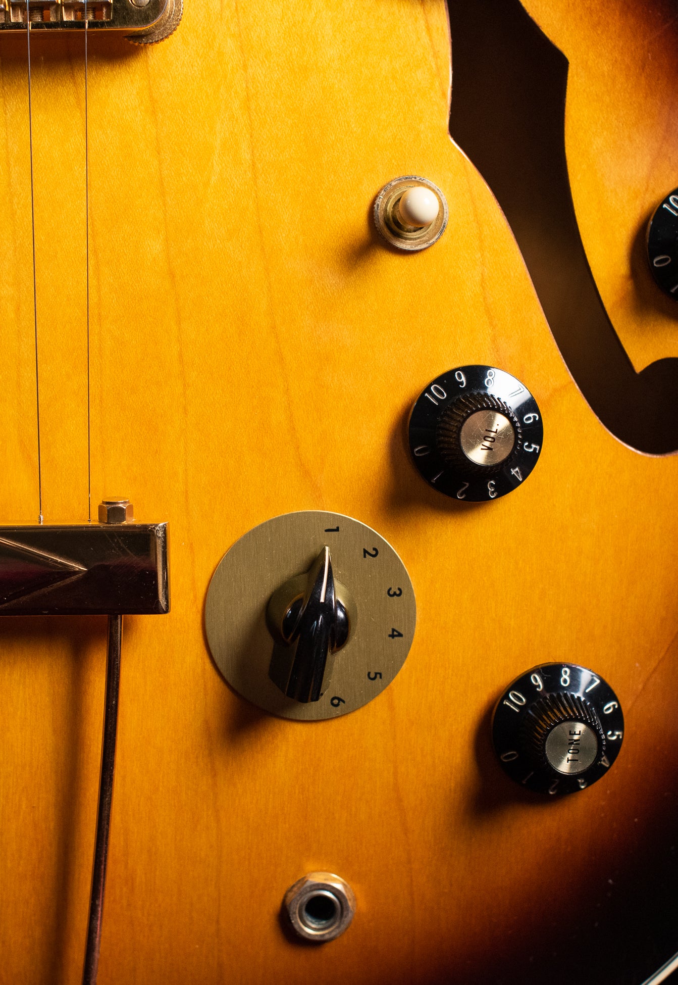 Stereo Varitone switch, 1976 Gibson ES-345 TD Sunburst