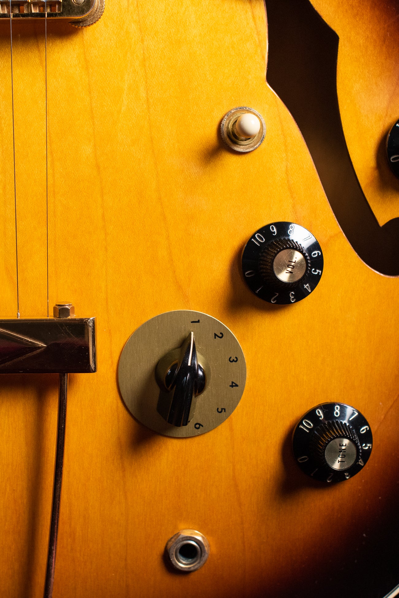 Stereo Varitone switch, 1976 Gibson ES-345 TD Sunburst