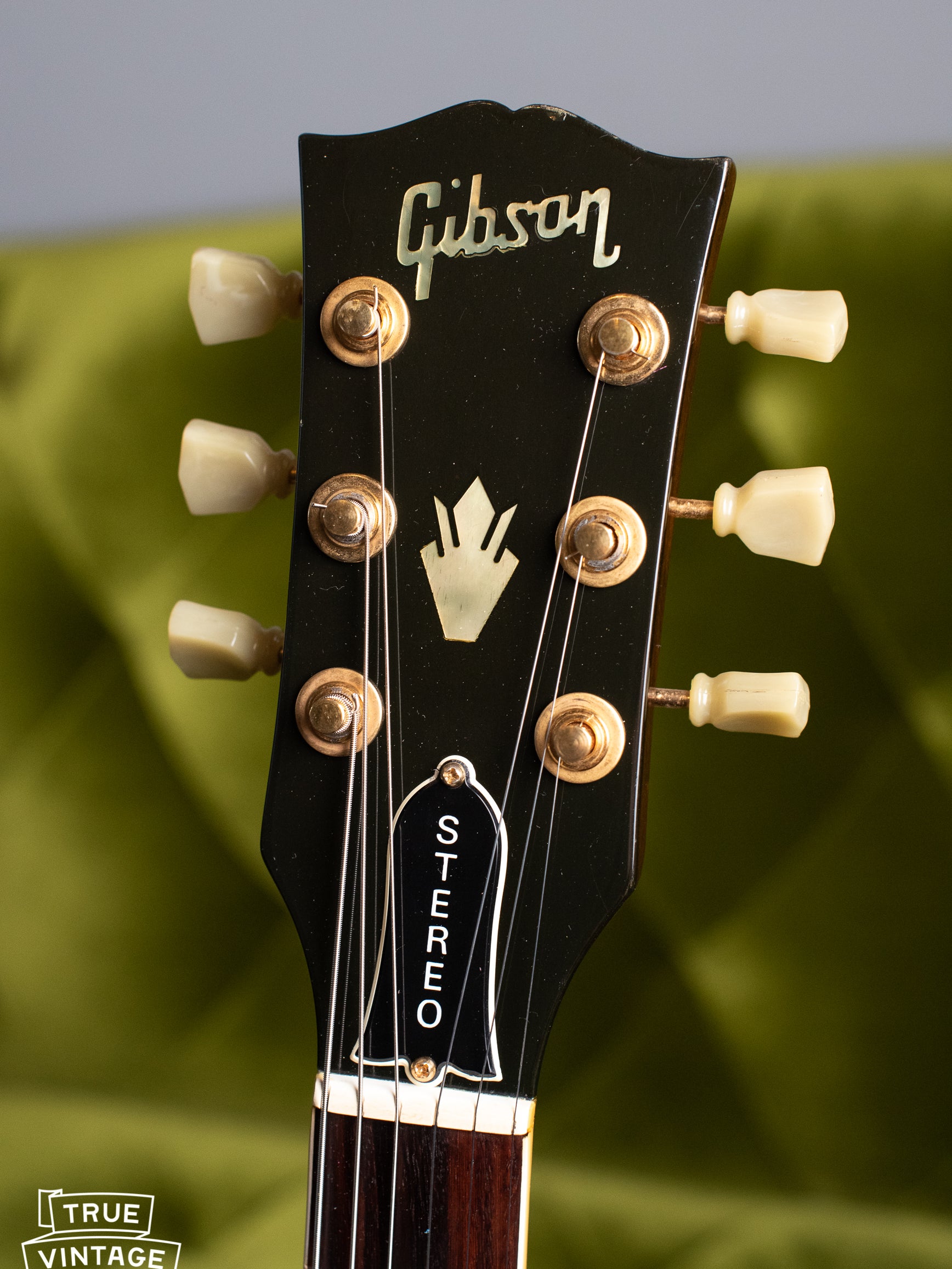 Headstock, 1976 Gibson ES-345 TD Sunburst