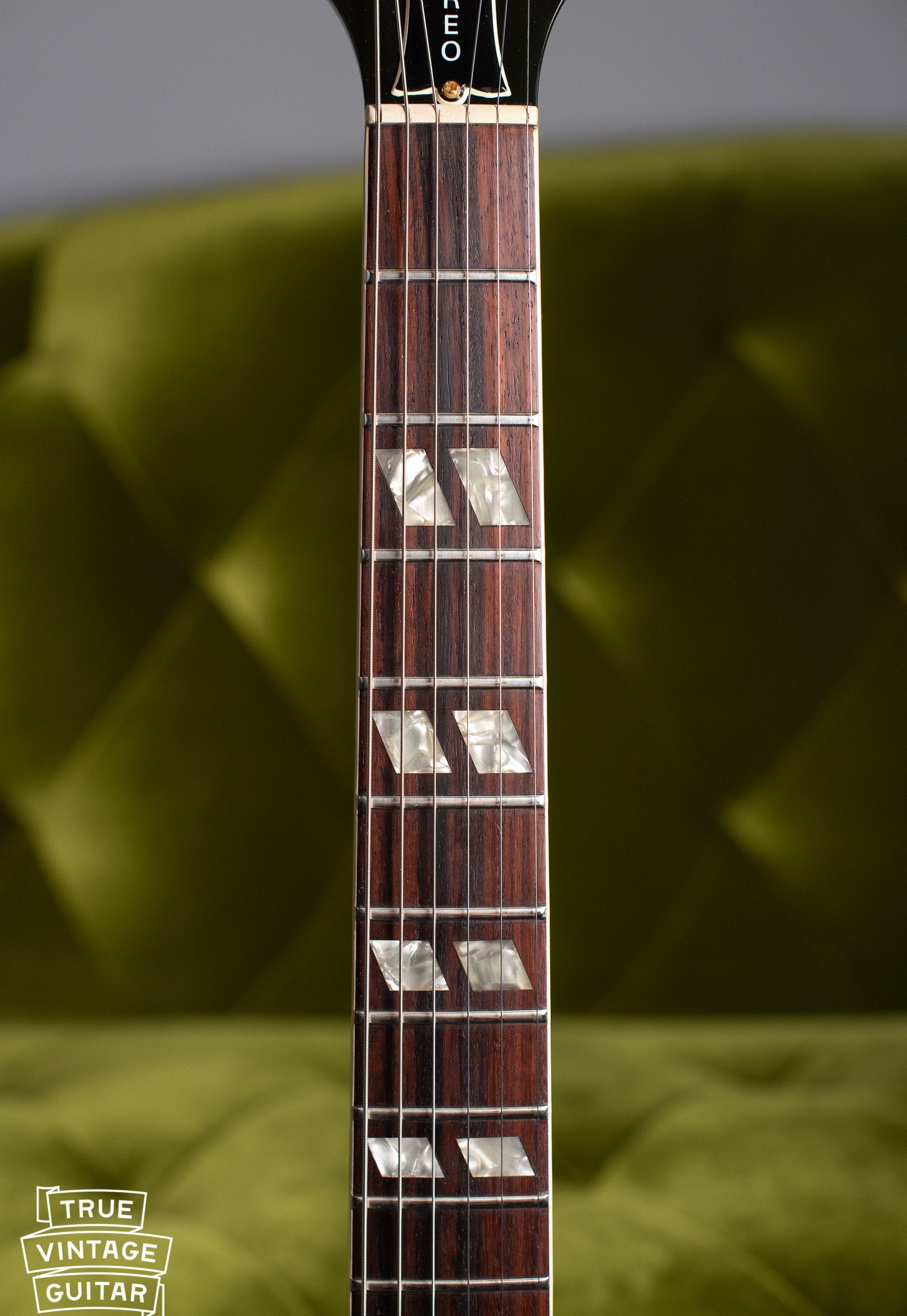 Split parallelogram inlays, 1976 Gibson ES-345 TD Sunburst