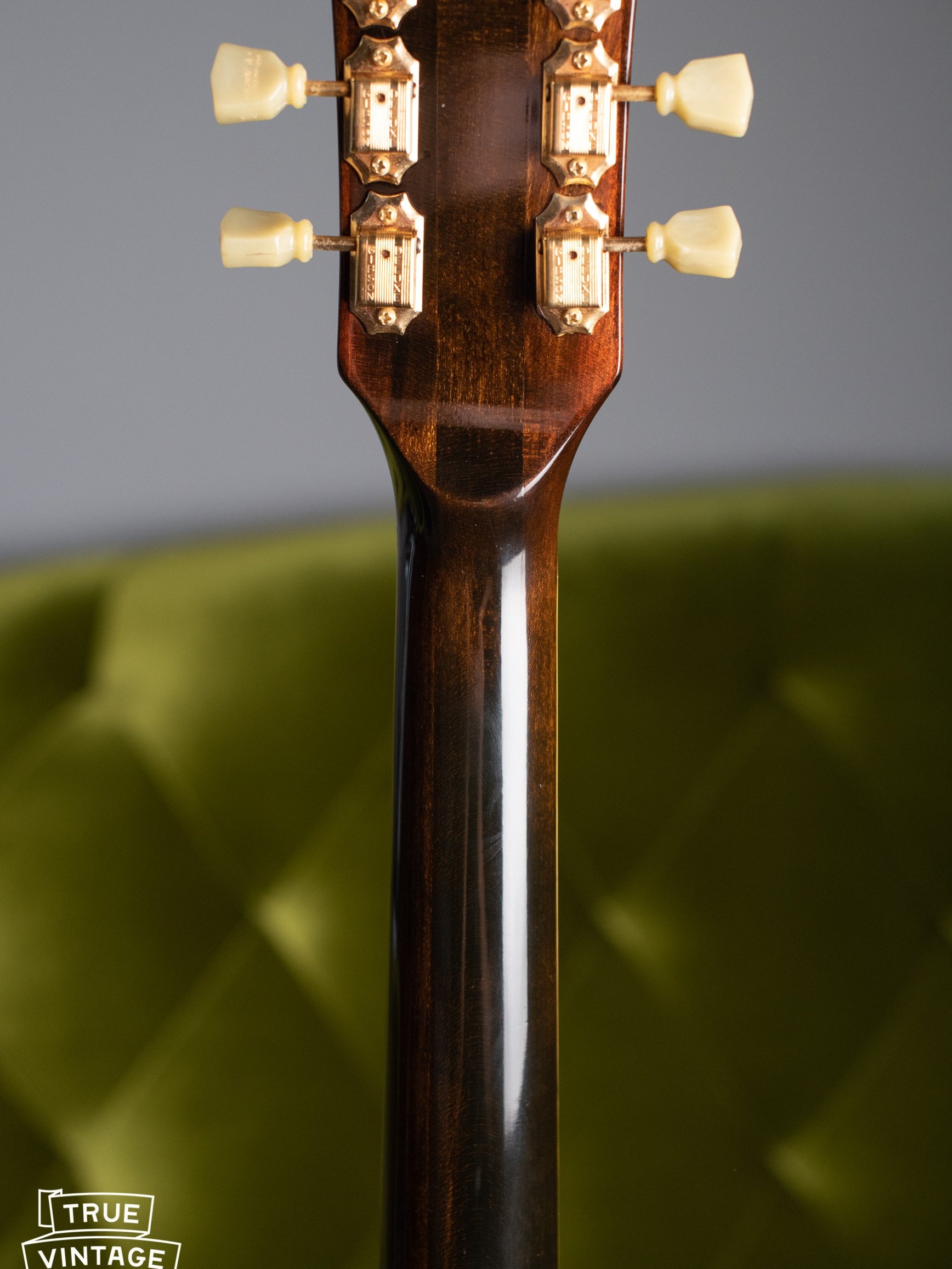 Maple neck with volute, 1976 Gibson ES-345 TD Sunburst