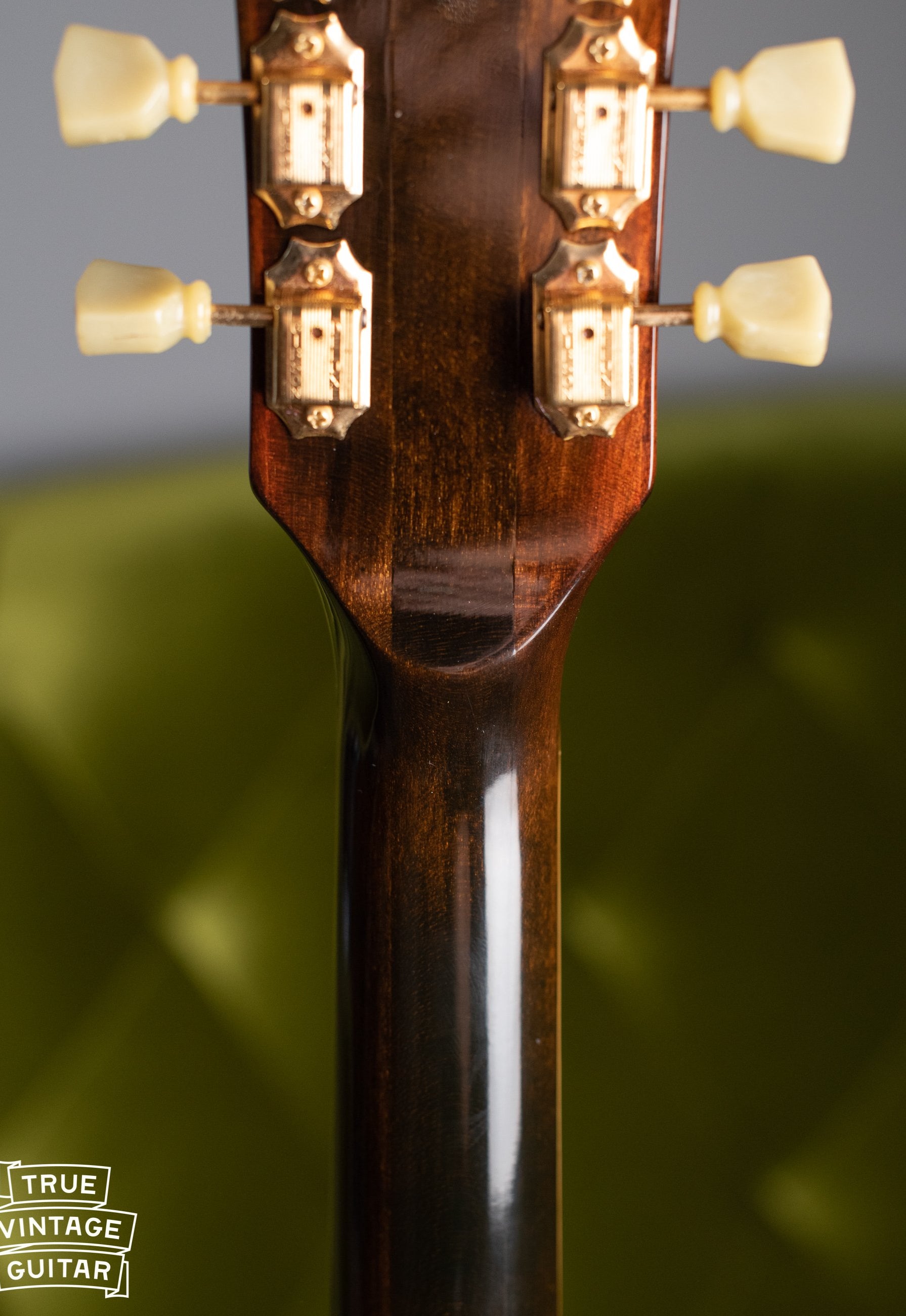 Neck volute, 1976 Gibson ES-345 TD Sunburst