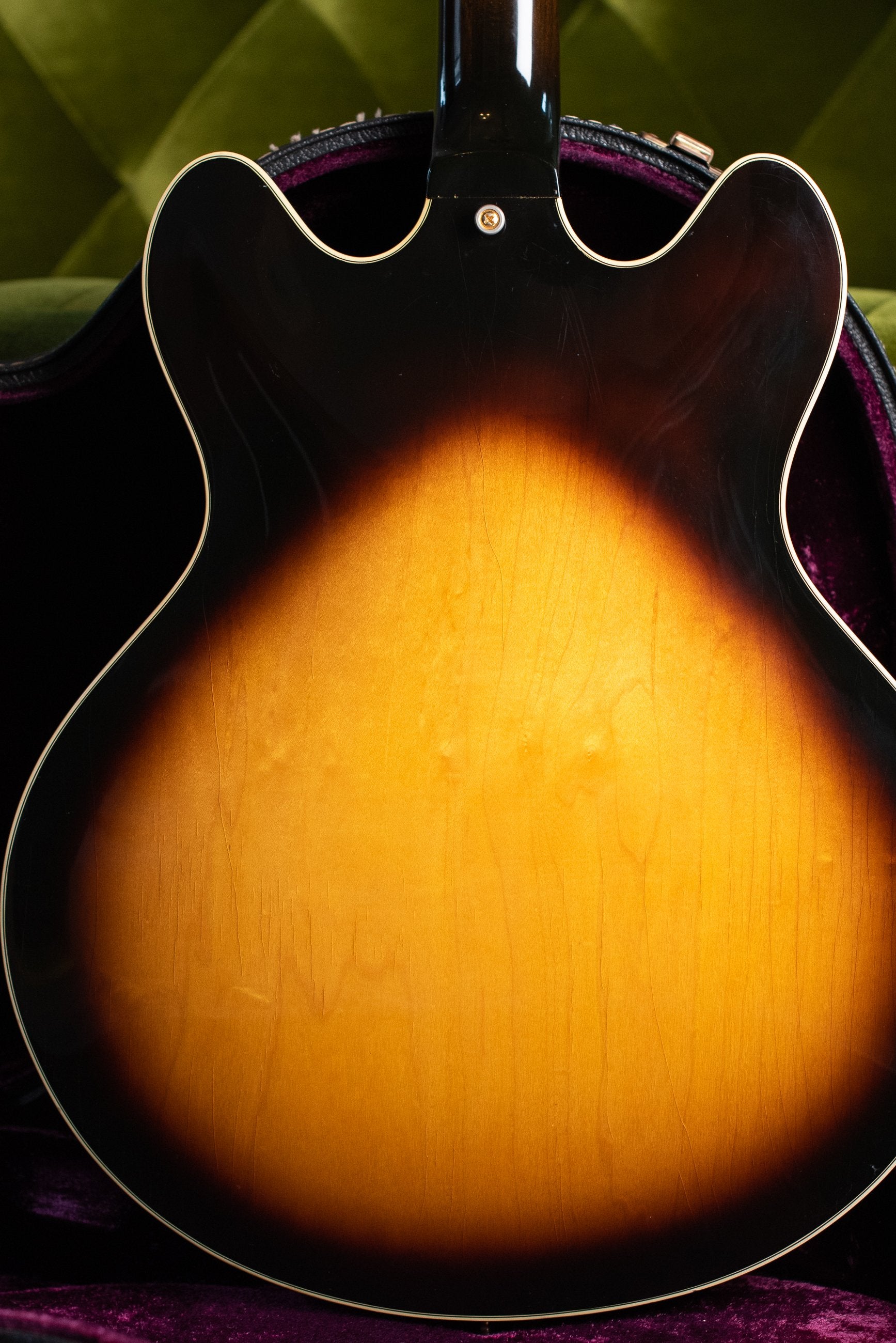 Back of body, 1976 Gibson ES-345 TD Sunburst