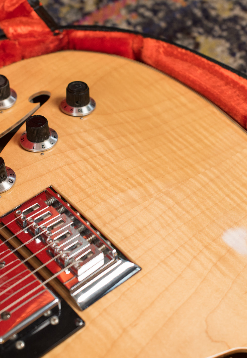 Bridge, 1976 Fender Starcaster Natural