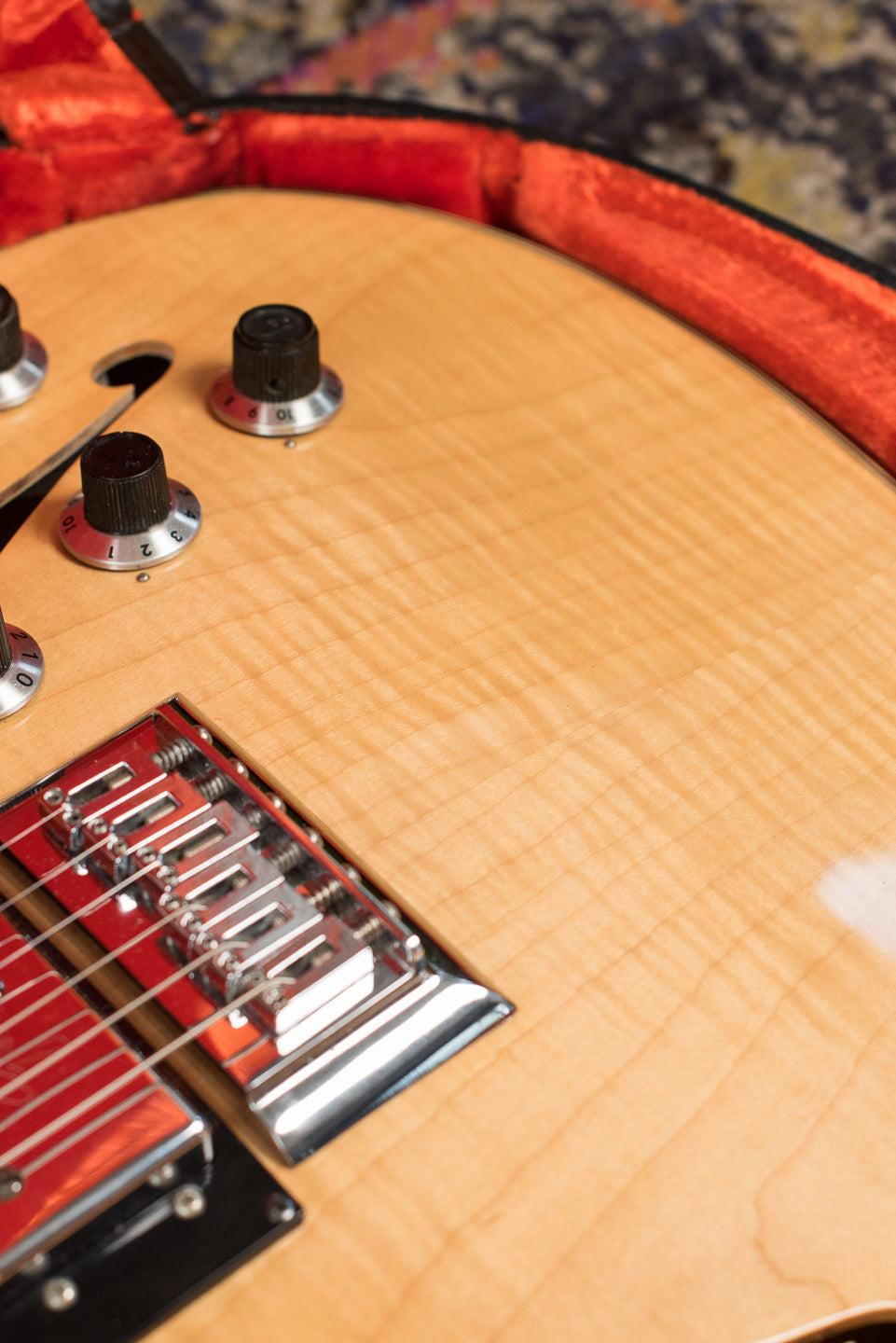 Bridge, 1976 Fender Starcaster Natural