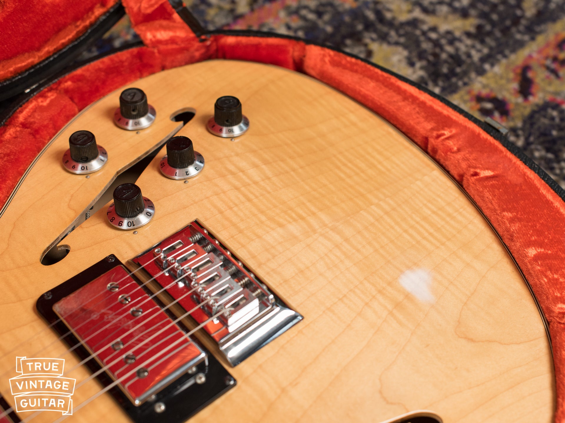 Bridge, 1976 Fender Starcaster Natural