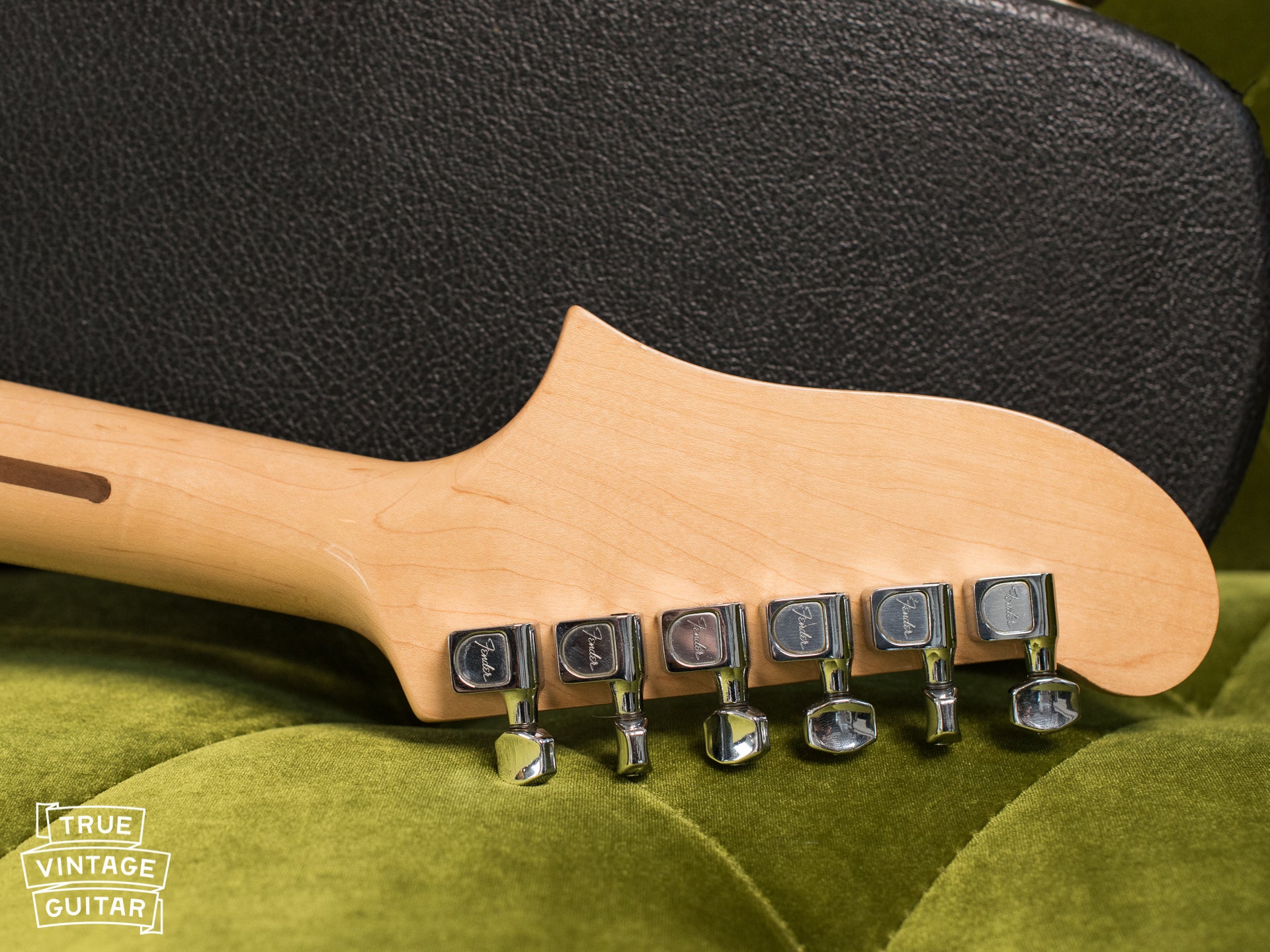 Tuning machines, Tuners, Vintage 1976 Fender Starcaster Natural