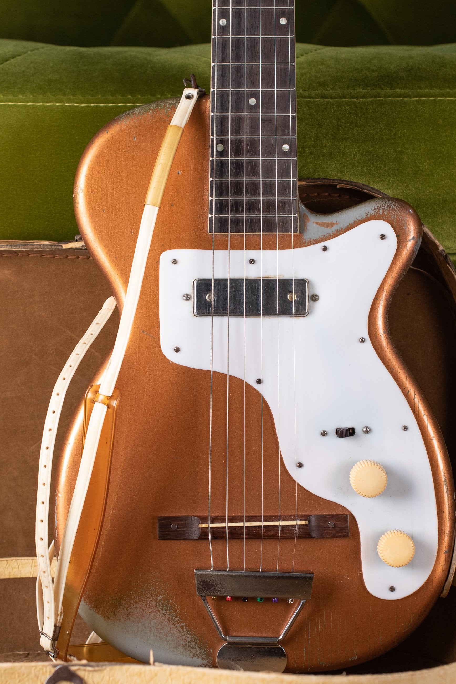 Original strap, Vintage Harmony H44 Stratotone