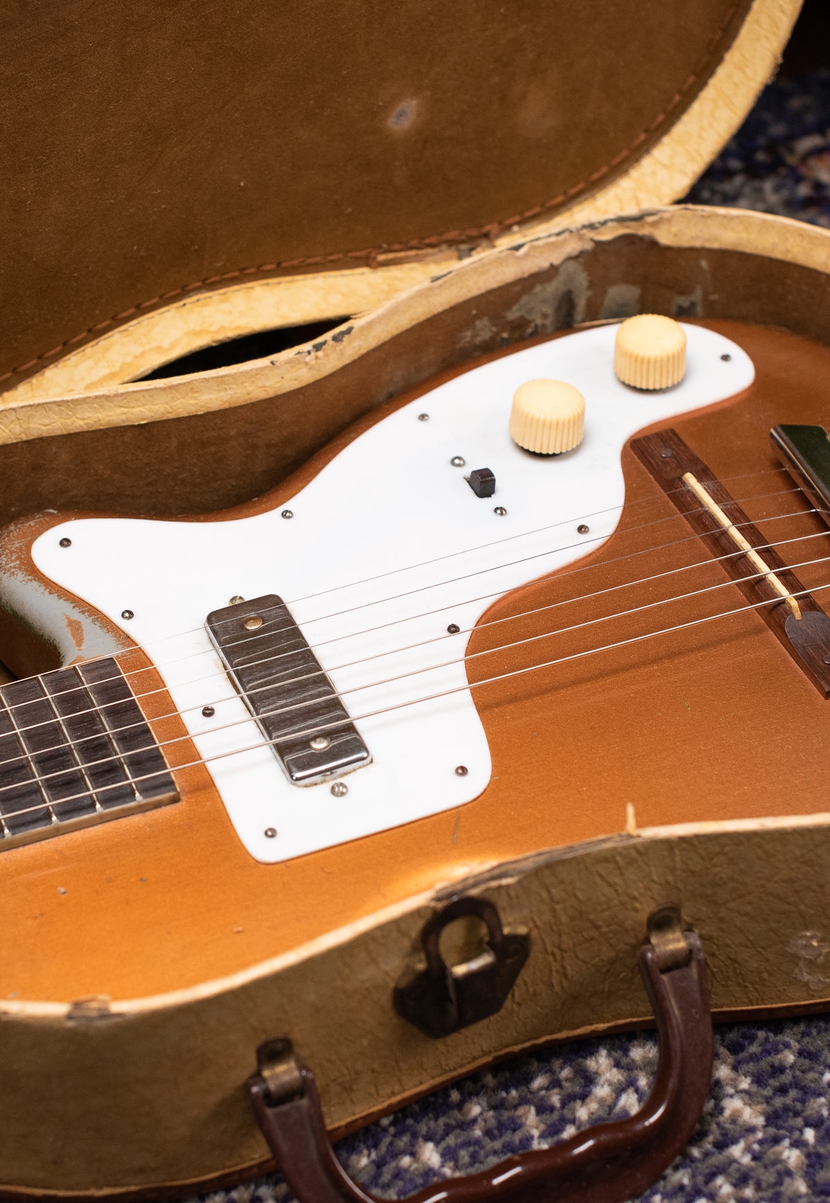Vintage Harmony H44 Stratotone in original case