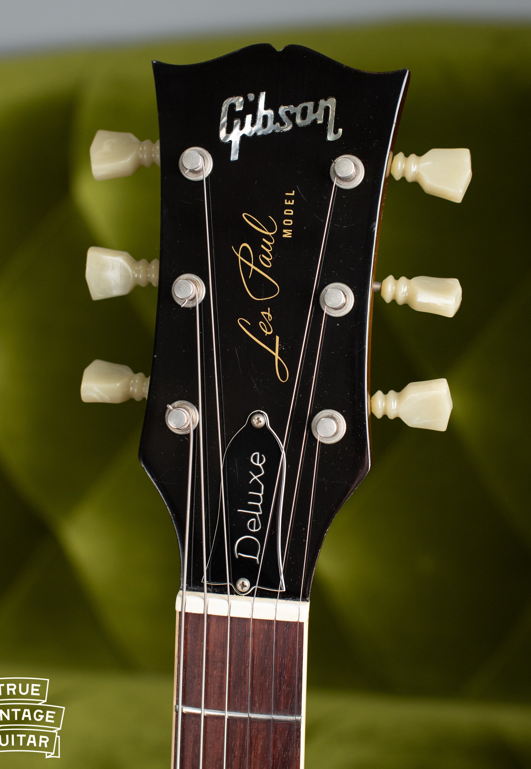 Vintage Gibson headstock, Les Paul 1972