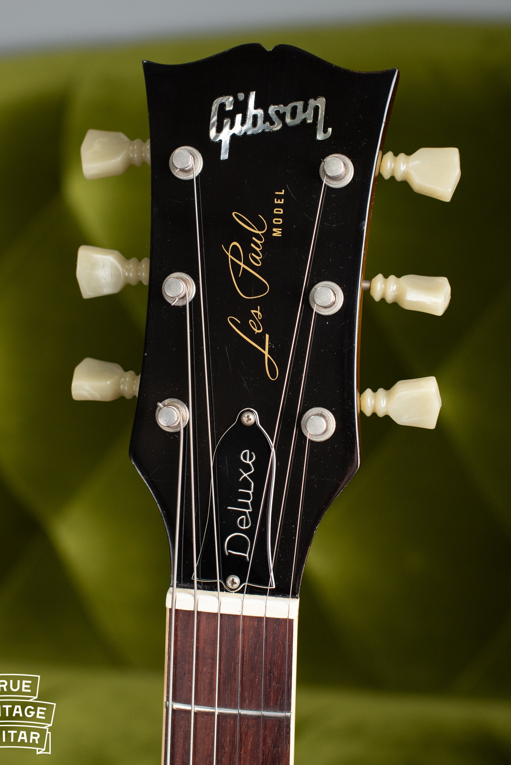 Vintage Gibson headstock, Les Paul 1972