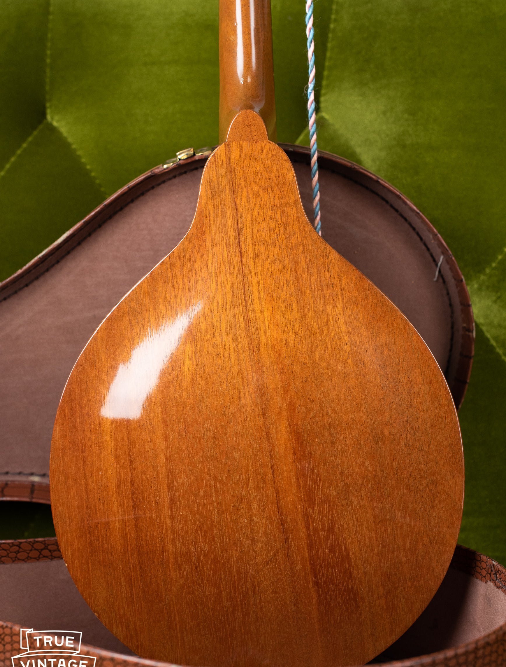 Mahogany back, Gibson A style mandolin