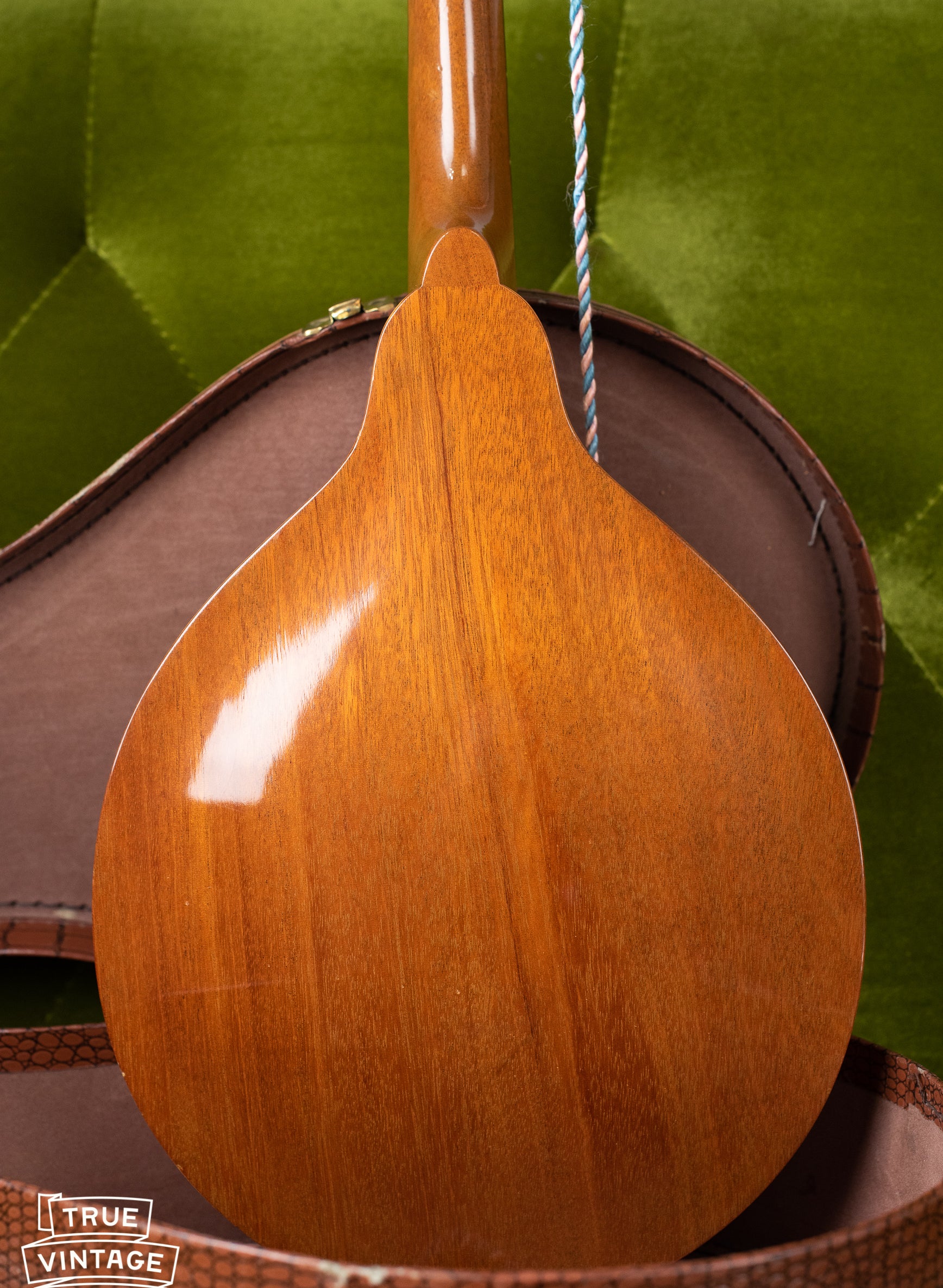 Mahogany back, Gibson A style mandolin