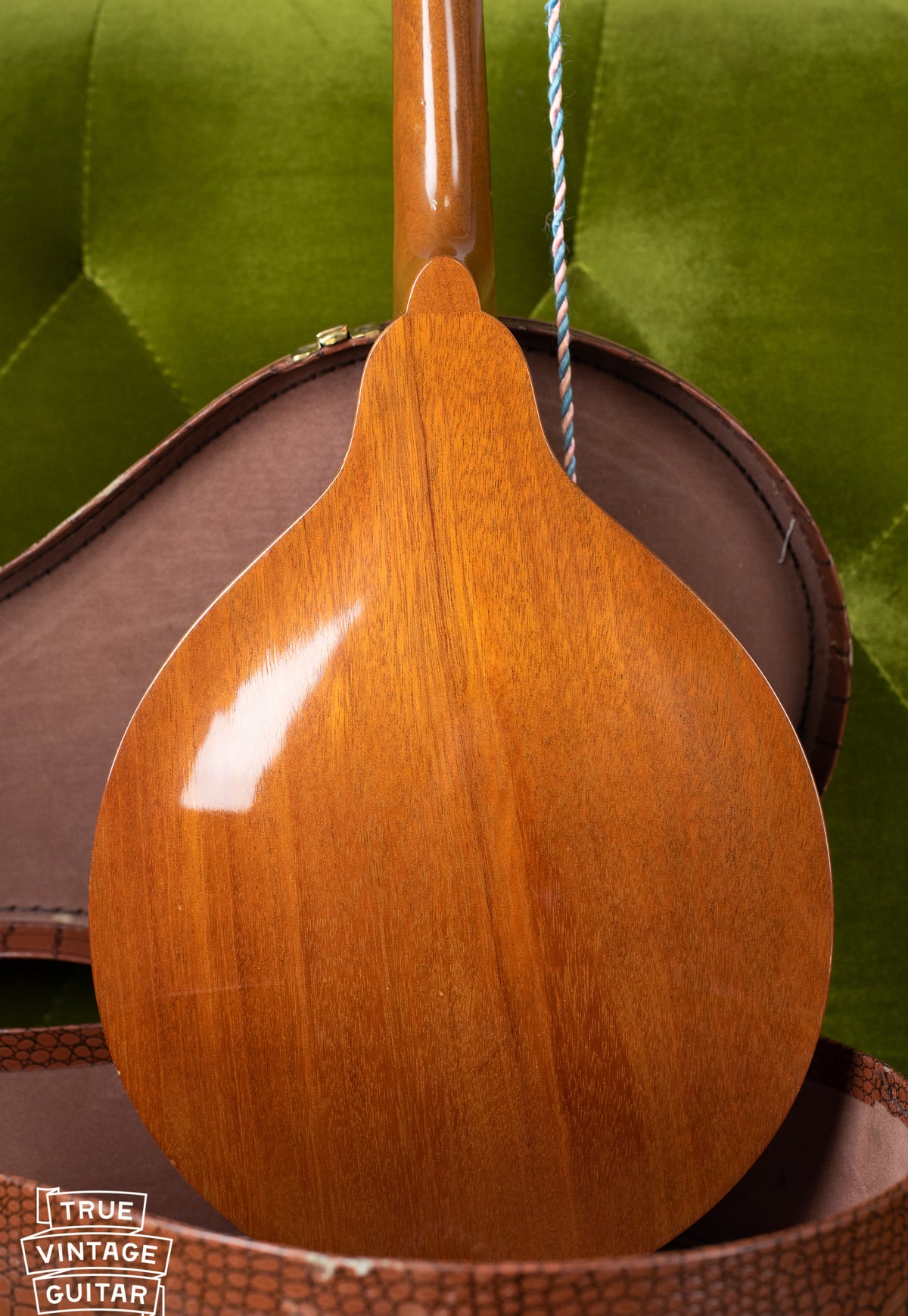 Mahogany back, Gibson A style mandolin