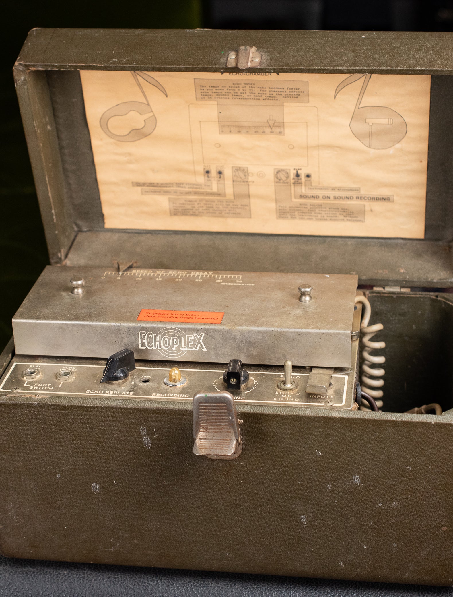 Echoplex EP-2 tube tape echo delay 1967