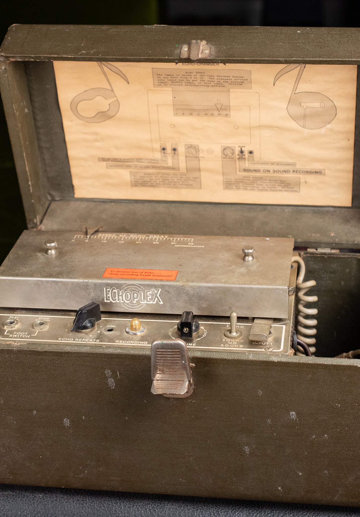 Echoplex EP-2 tube tape echo delay 1967