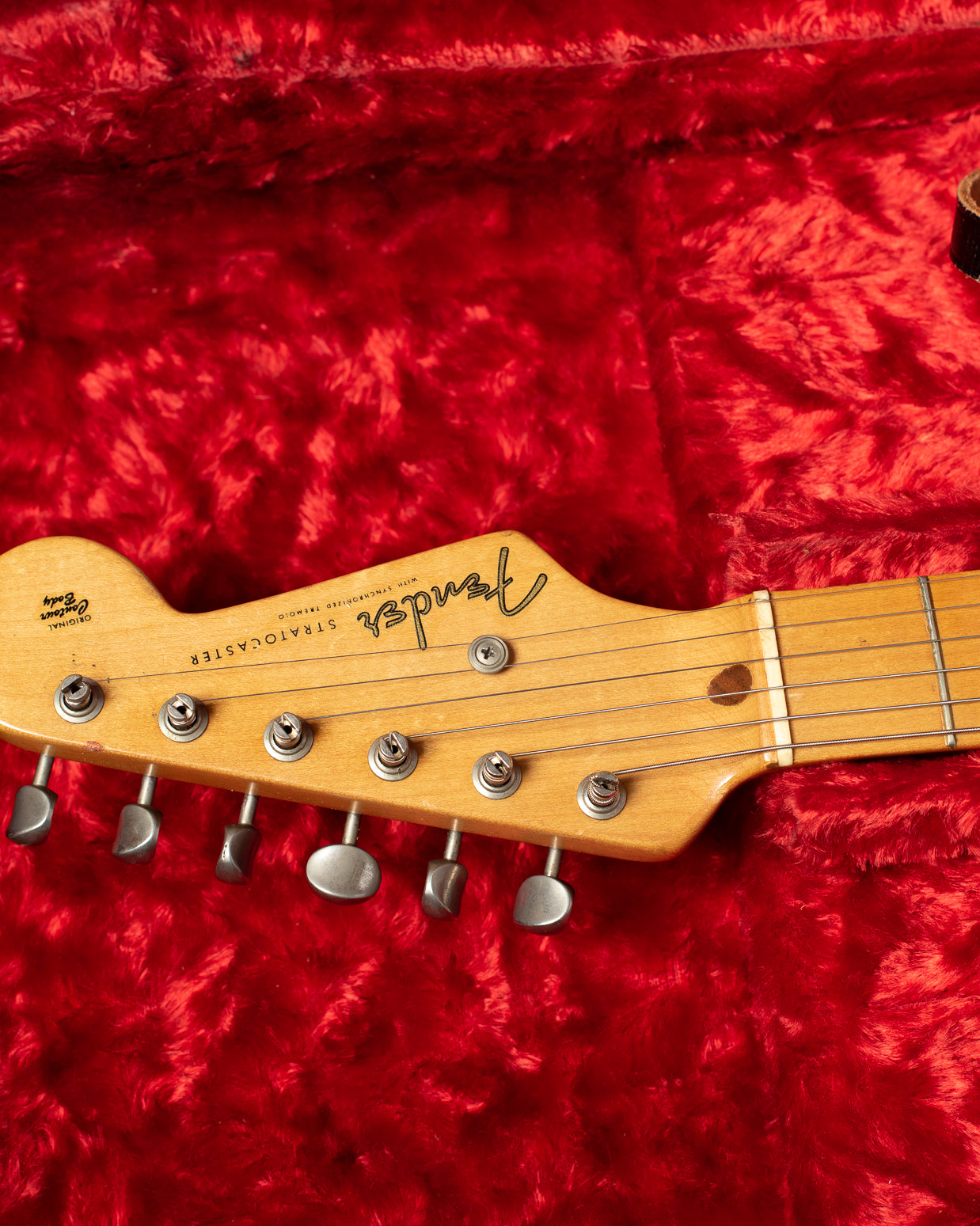 Fender Stratocaster neck with original nut in case