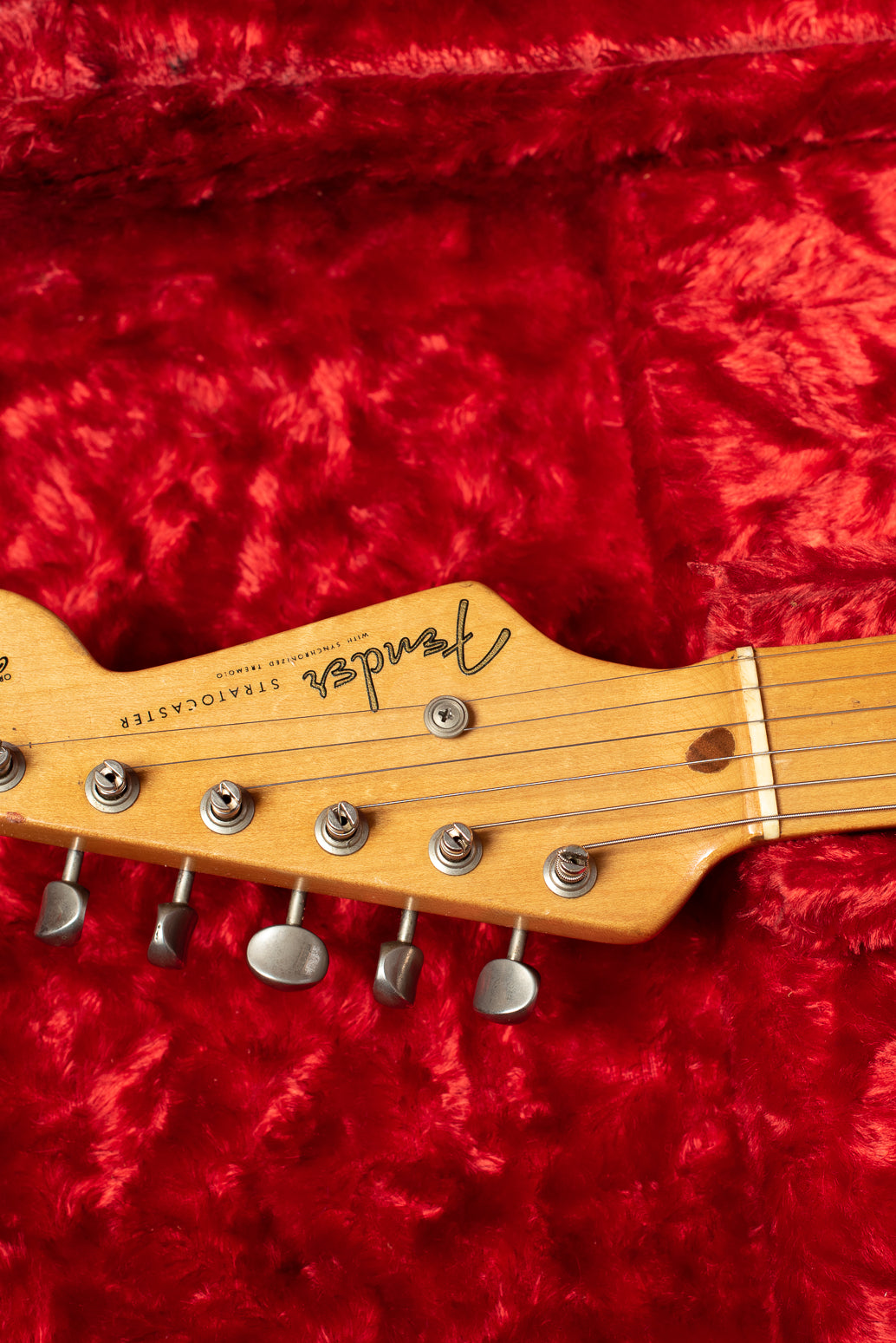 Fender Stratocaster neck with original nut in case