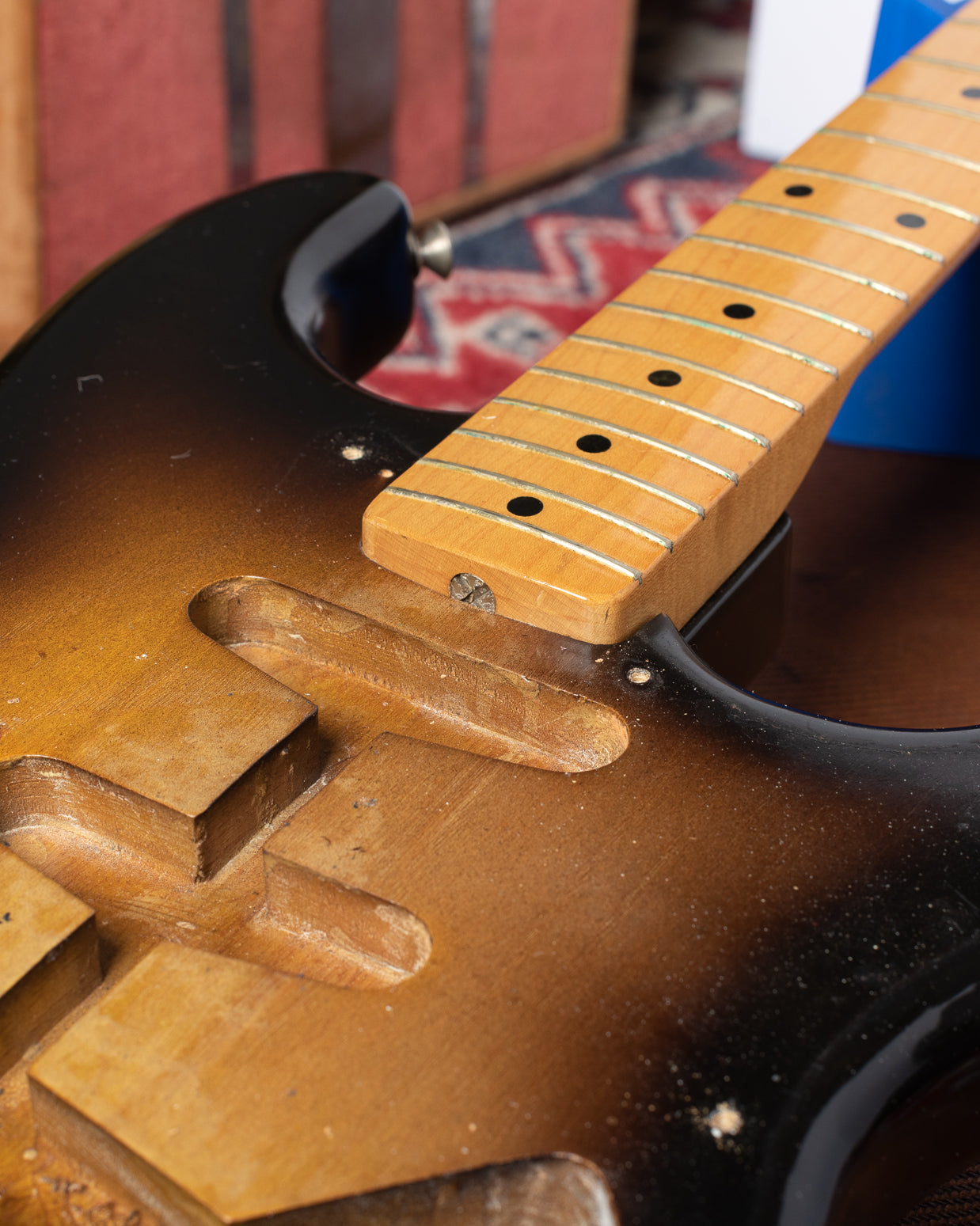 Fender Stratocaster 1954 truss rod nut