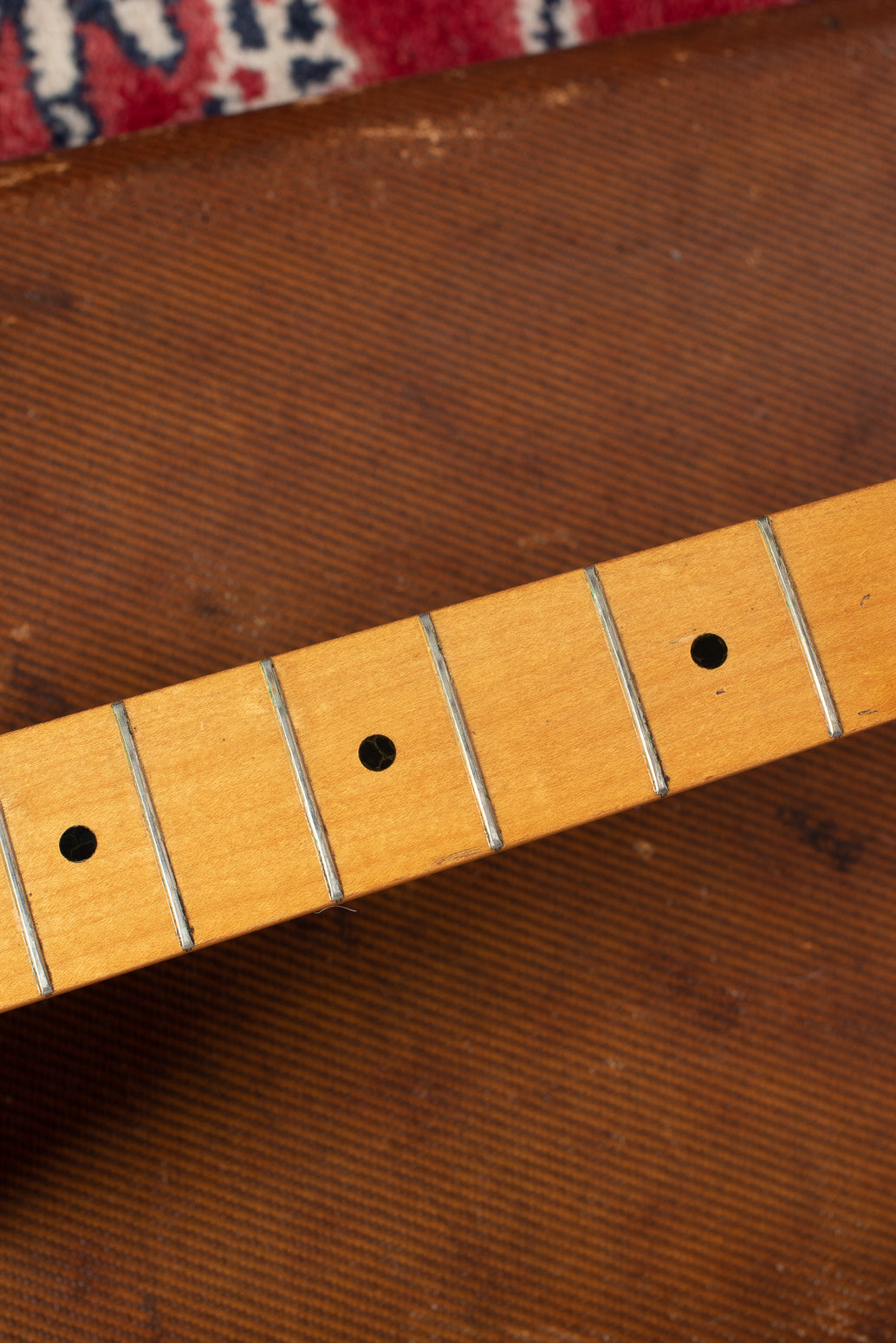 Original frets, Maple neck with no wear, Fender Stratocaster 1954