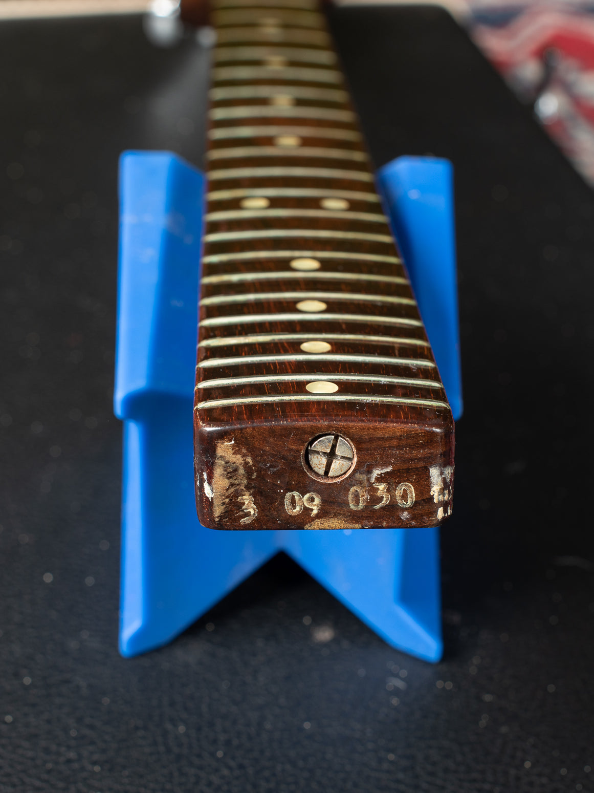 Fender neck heel date stamp 1971