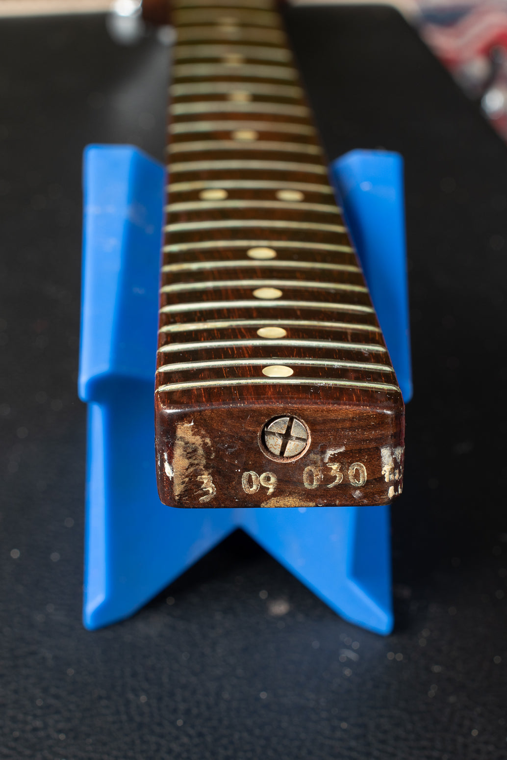 Fender neck heel date stamp 1971