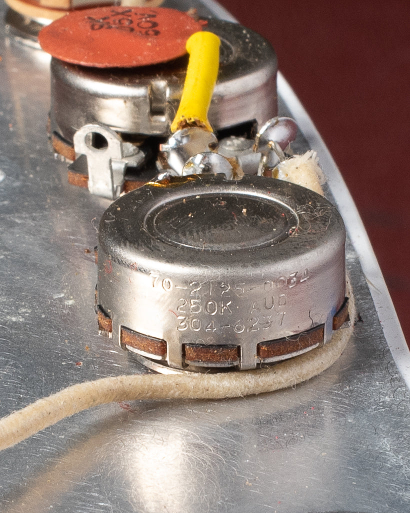 Potentiometer code 304-6237 made by Stackpole during the 37th week of 1962