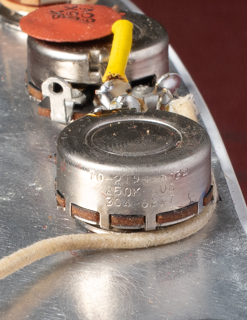 Potentiometer code 304-6237 made by Stackpole during the 37th week of 1962