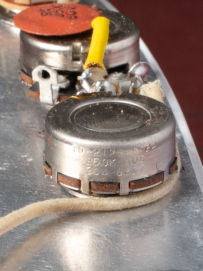 Potentiometer code 304-6237 made by Stackpole during the 37th week of 1962