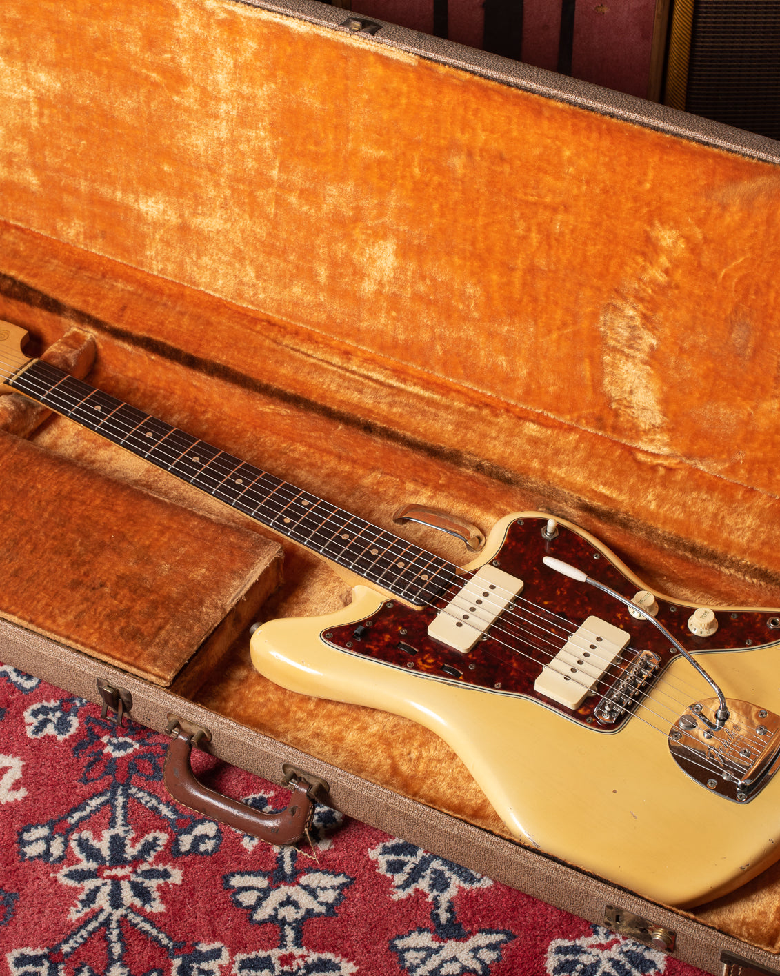 1961 Fender Jazzmaster Blond in original case with orange lining