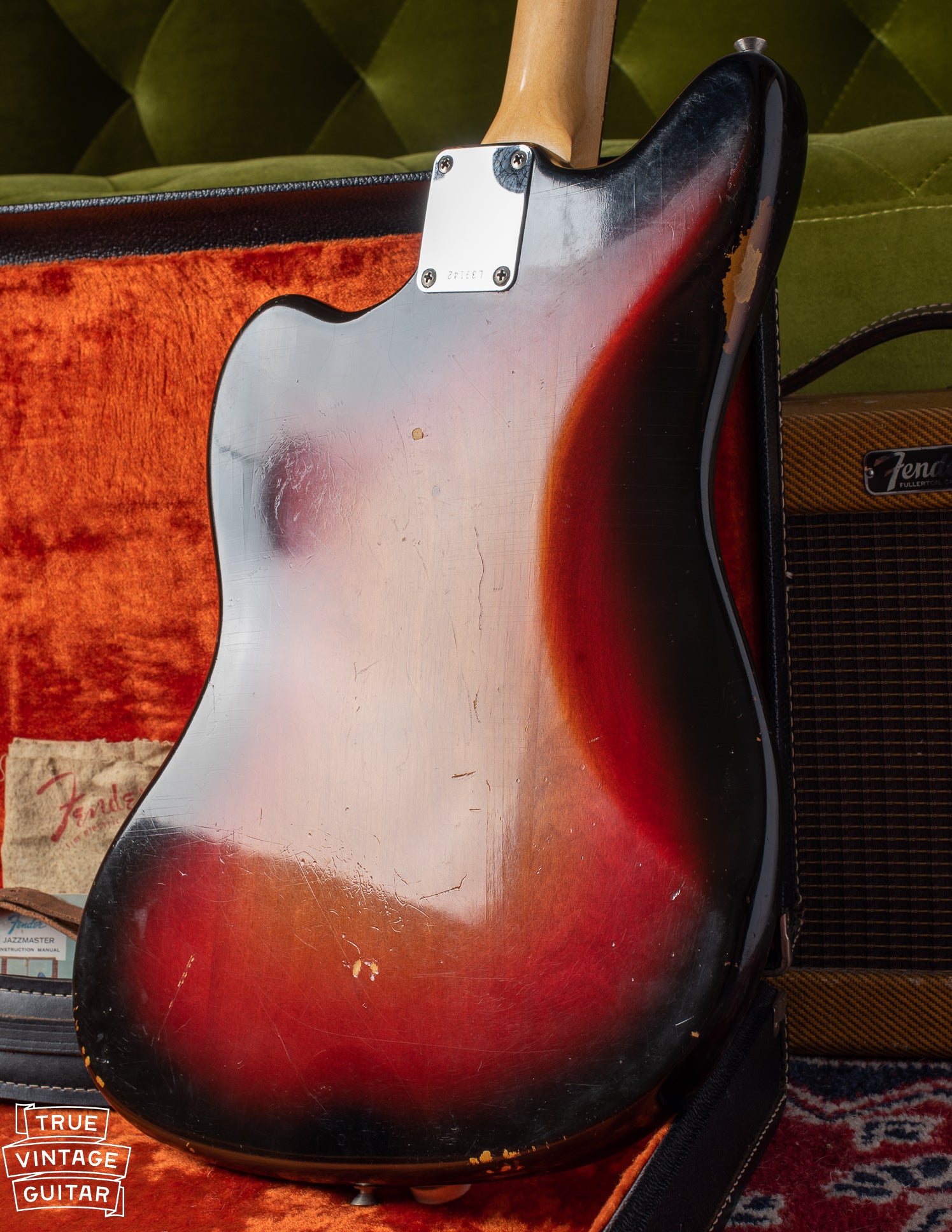 Finish wear on 1964 Fender Jazzmaster